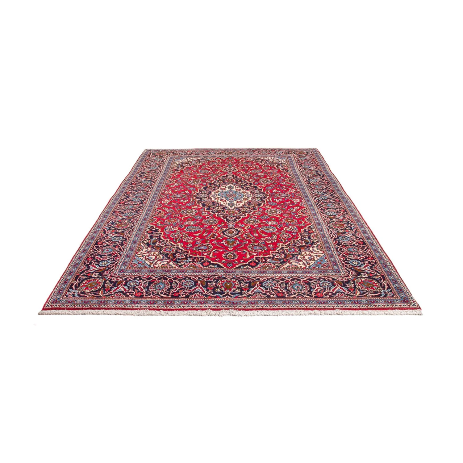 Perserteppich - Keshan - 300 x 195 cm - rot - Image 5