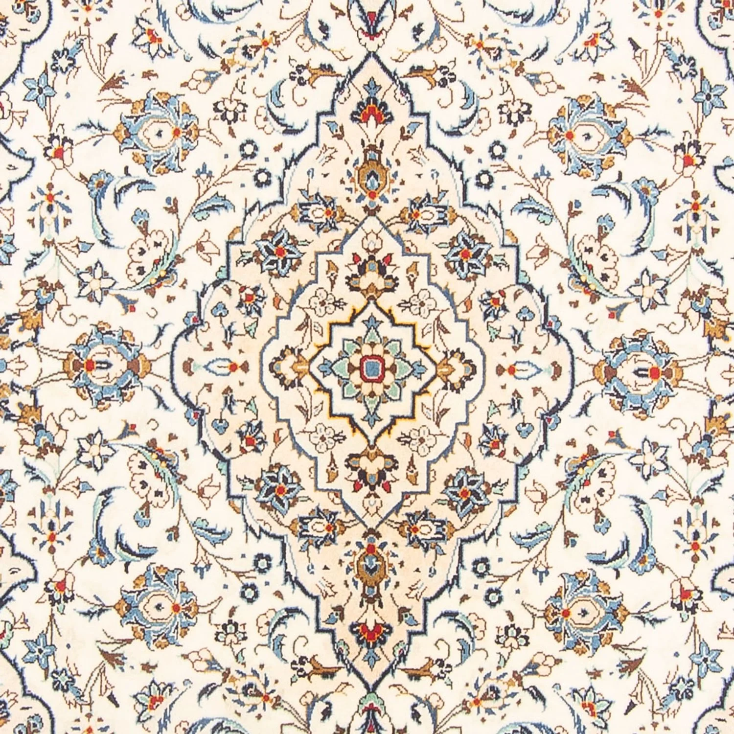 Perserteppich - Keshan - 300 x 196 cm - creme - Image 2