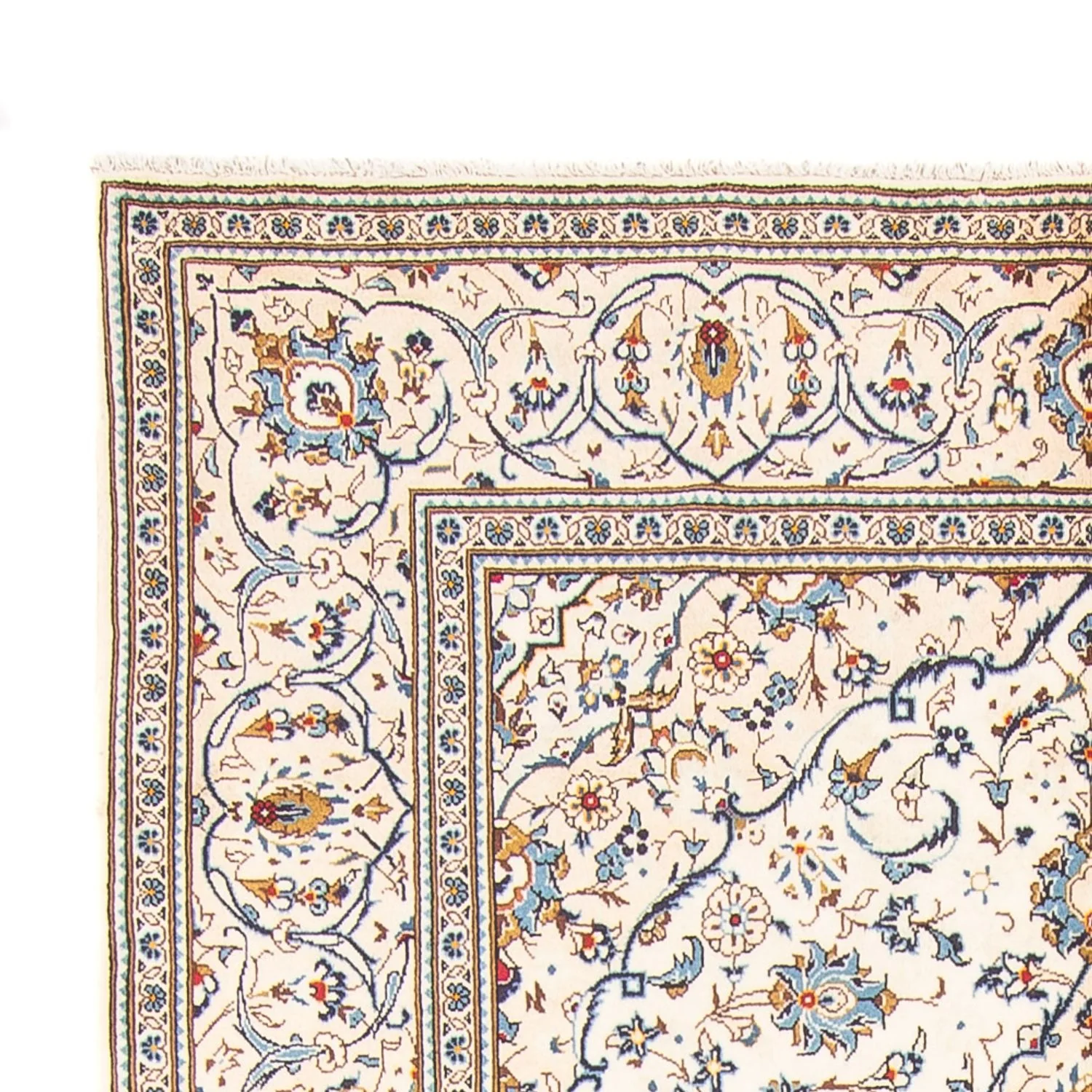 Perserteppich - Keshan - 300 x 196 cm - creme - Image 3
