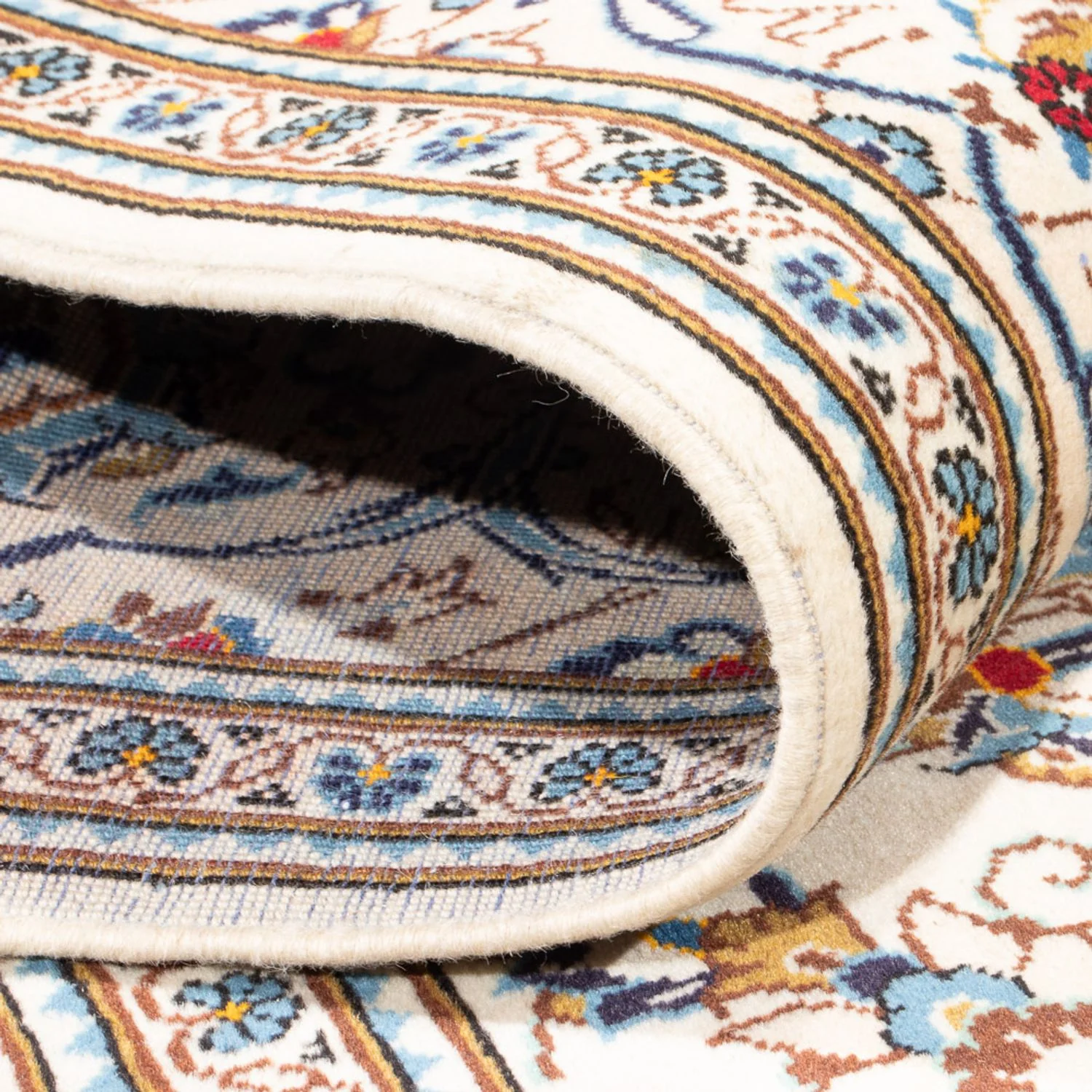 Perserteppich - Keshan - 300 x 196 cm - creme - Image 4