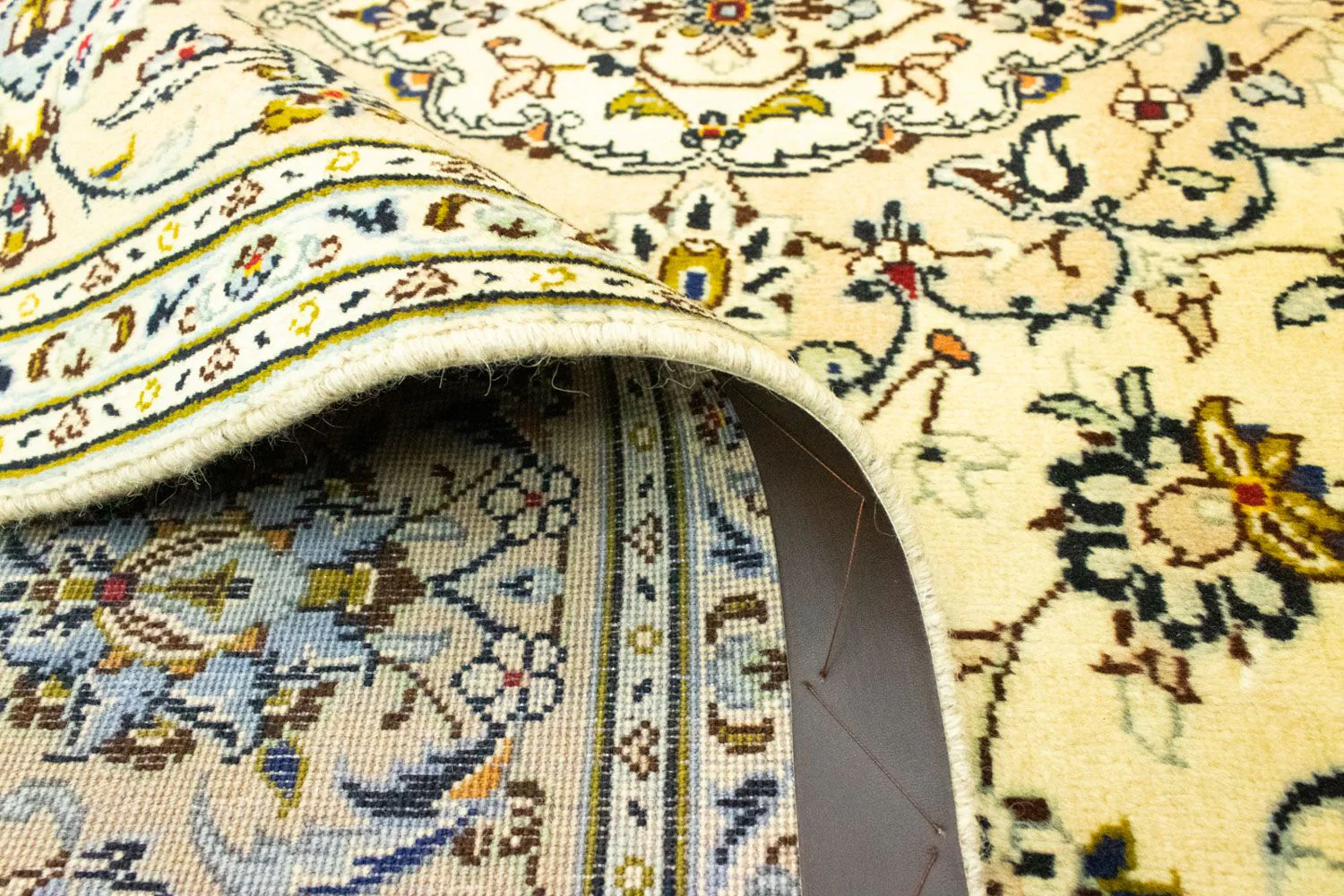 Perserteppich - Keshan 300 x 197 cm - beige - Image 4