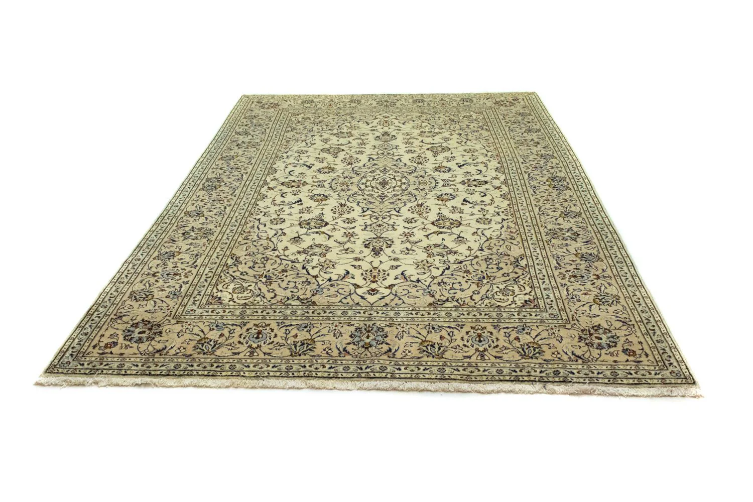 Perserteppich - Keshan 300 x 197 cm - beige - Image 5