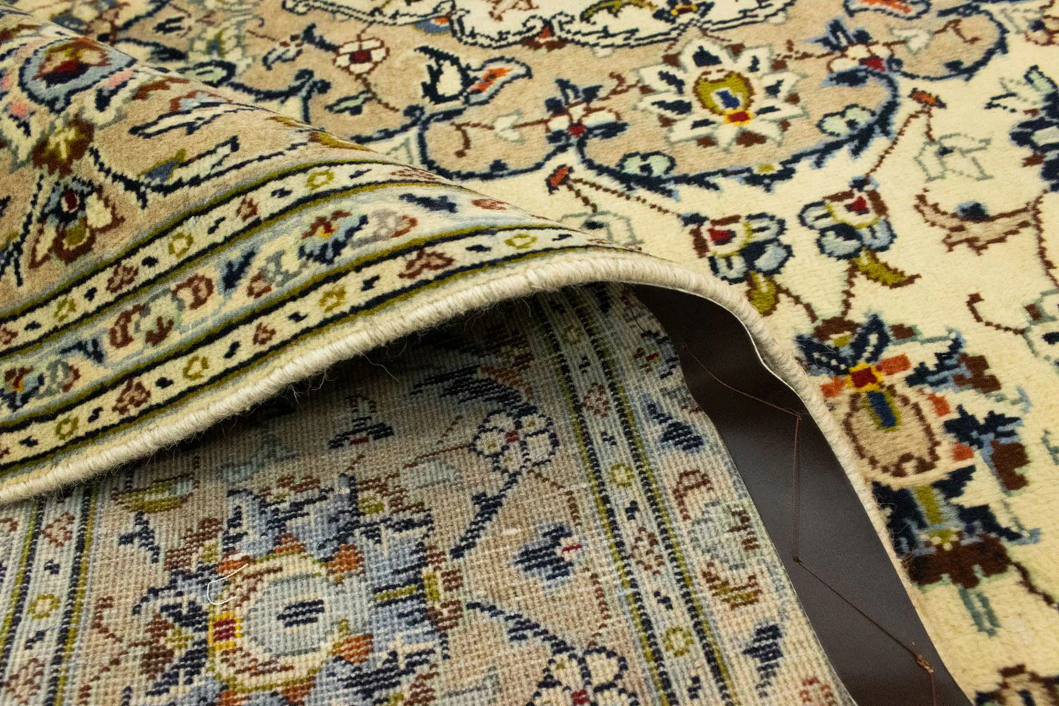 Perserteppich - Keshan 300 x 198 cm - beige - Image 4