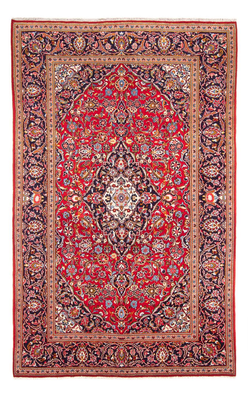 Perserteppich - Keshan - 300 x 200 cm - rot - Image 12