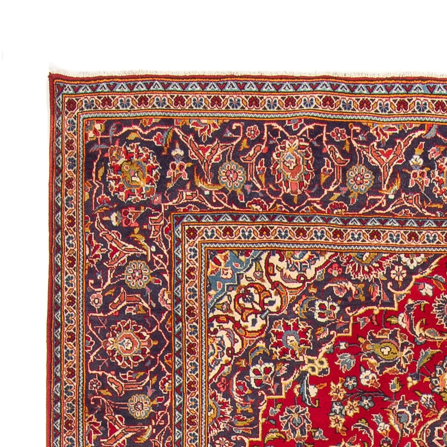 Perserteppich - Keshan - 300 x 200 cm - rot - Image 32