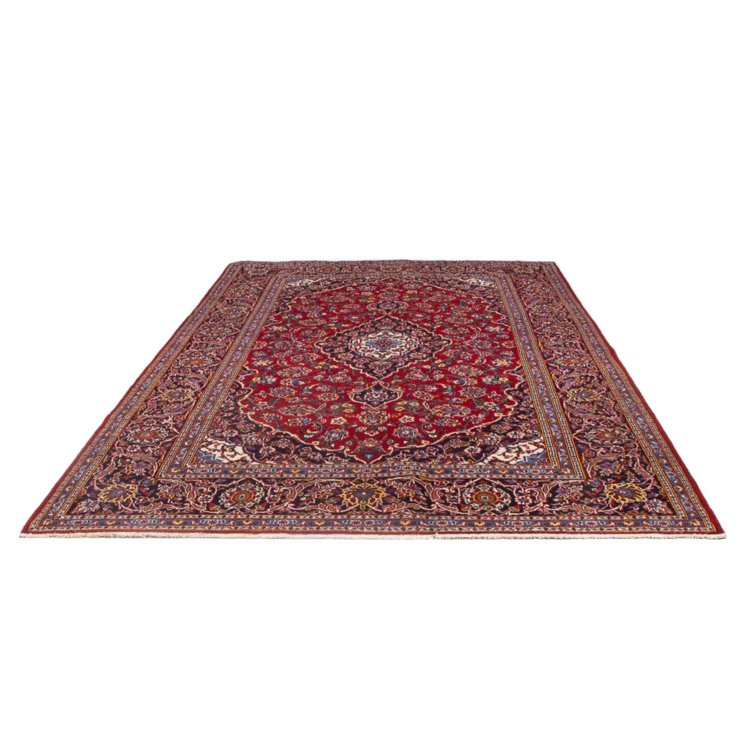 Perserteppich - Keshan - 300 x 200 cm - rot - Image 5