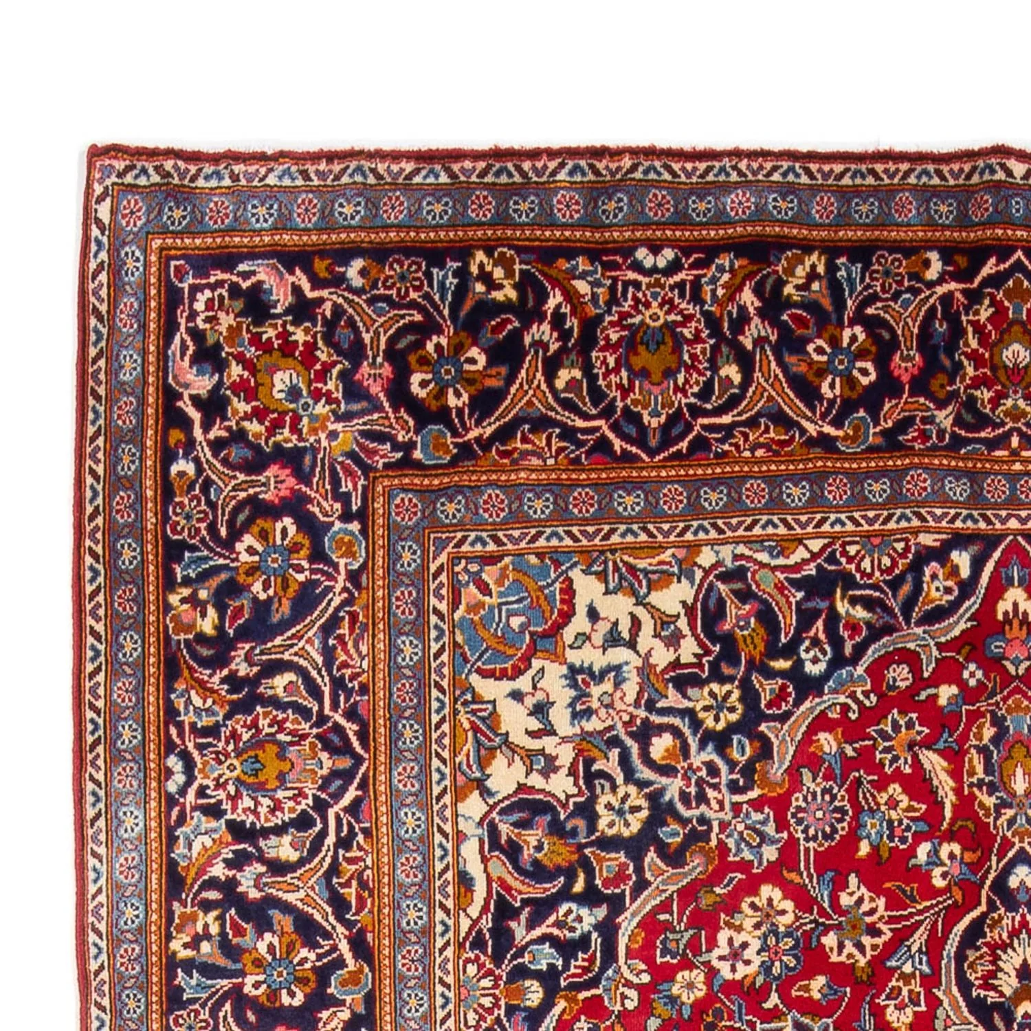 Perserteppich - Keshan - 300 x 200 cm - rot - Image 3