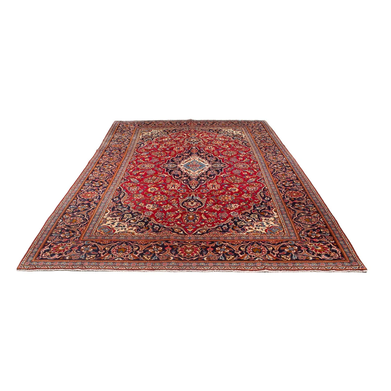 Perserteppich - Keshan - 300 x 200 cm - rot - Image 5