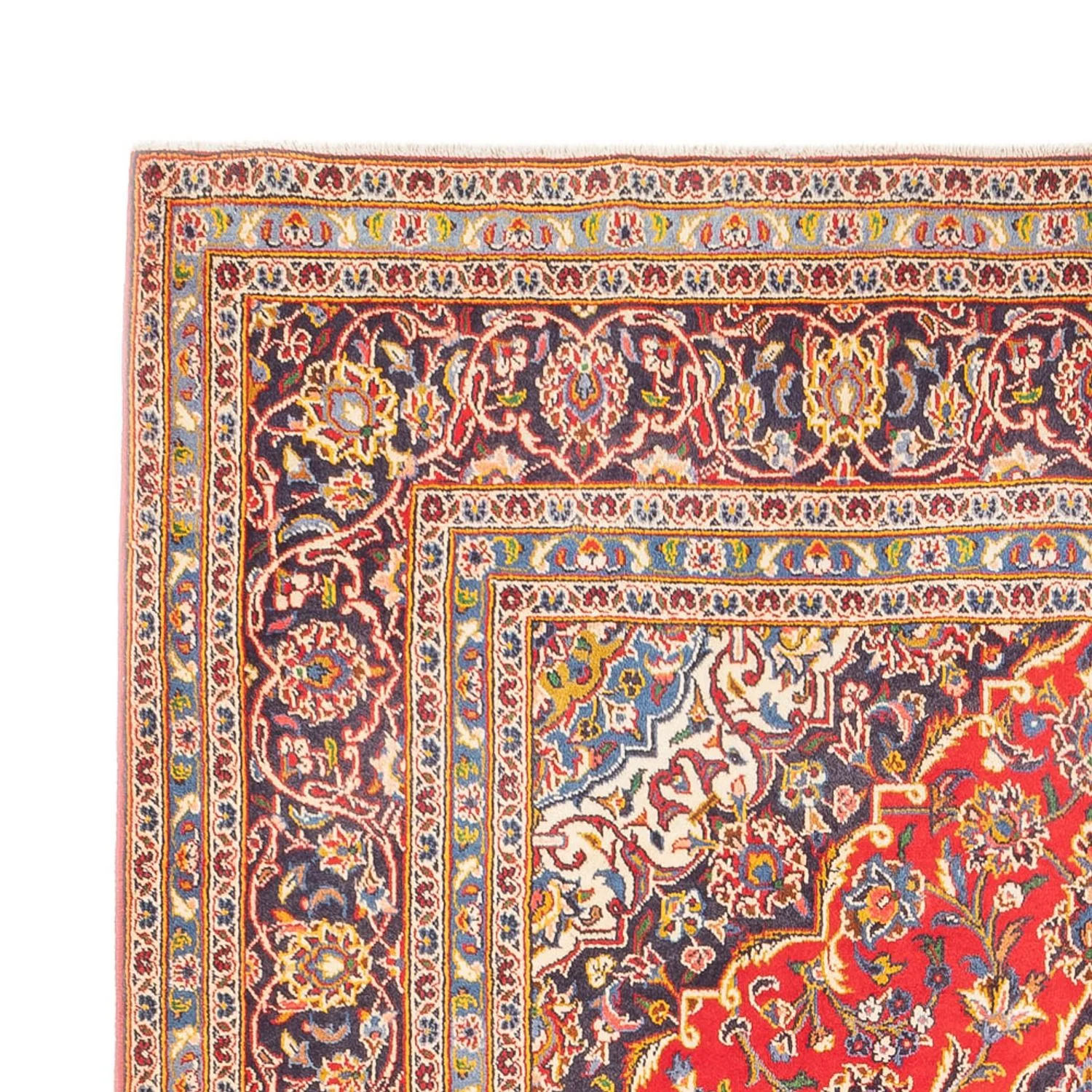 Perserteppich - Keshan - 300 x 200 cm - rot - Image 3