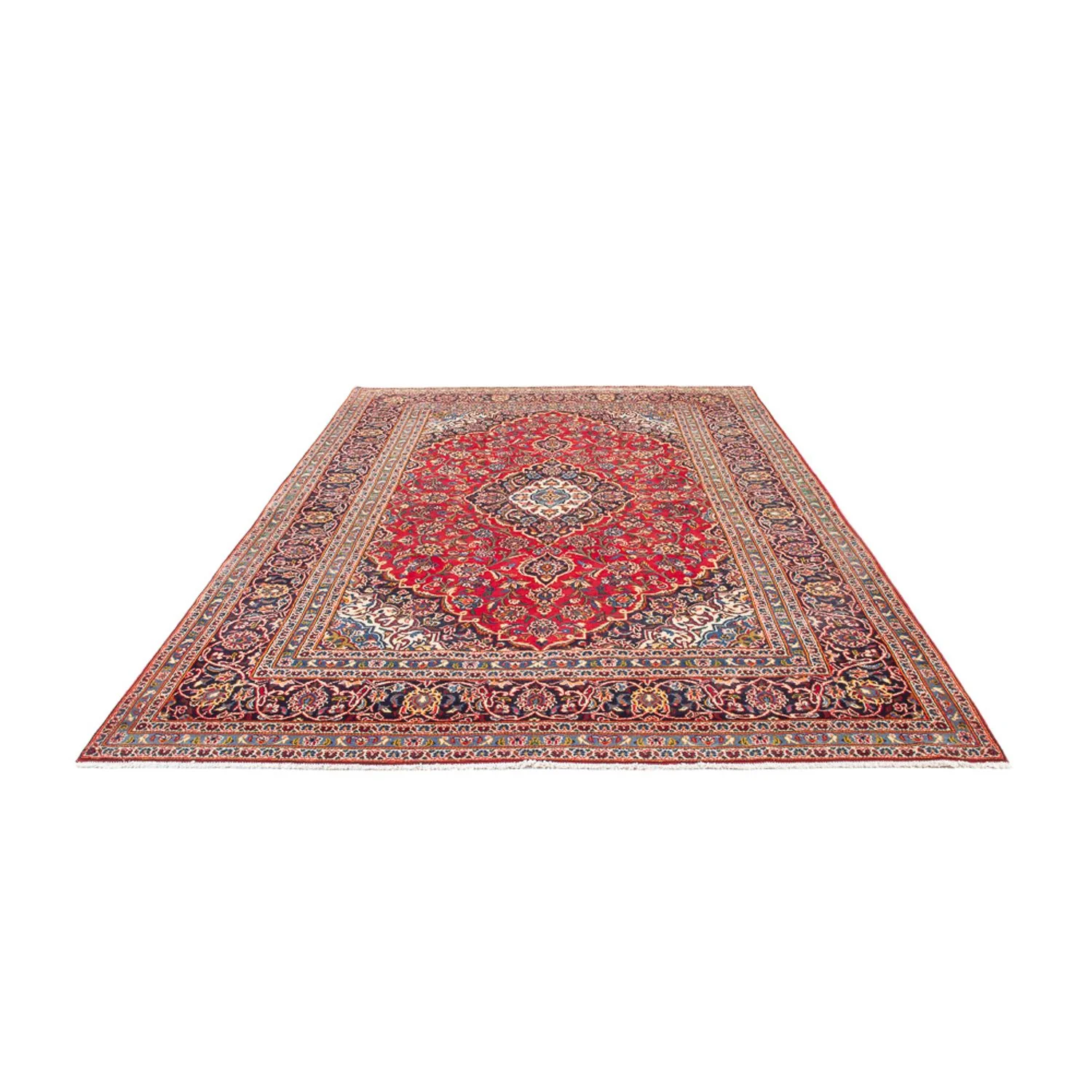 Perserteppich - Keshan - 300 x 200 cm - rot - Image 5
