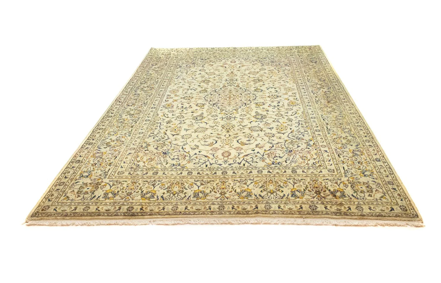 Perserteppich - Keshan 300 x 202 cm - beige - Image 5