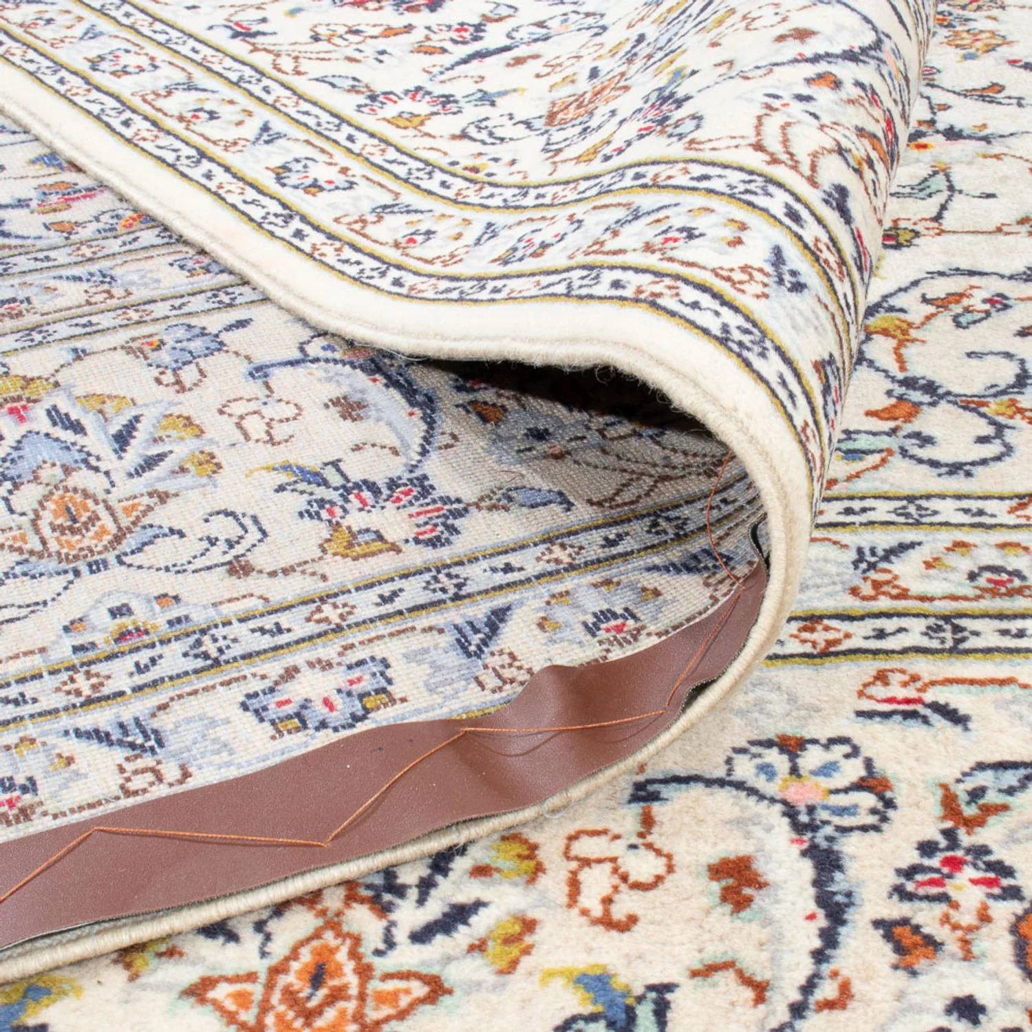 Perserteppich - Keshan - 300 x 204 cm - beige - Image 4