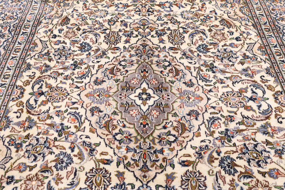 Perserteppich - Keshan - 300 x 205 cm - creme - Image 7