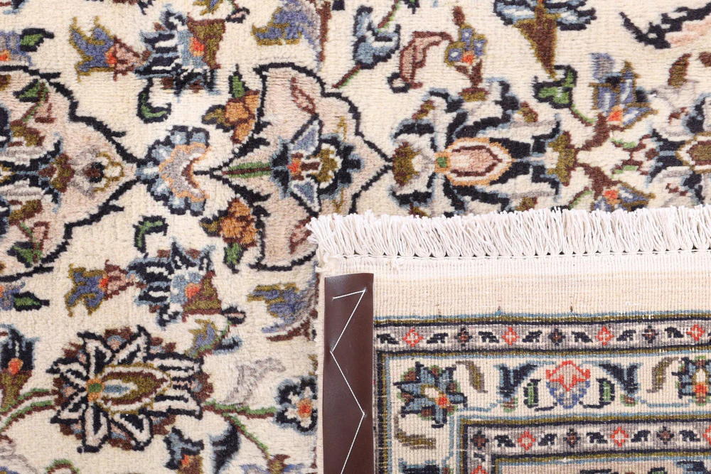 Perserteppich - Keshan - 300 x 205 cm - creme - Image 8