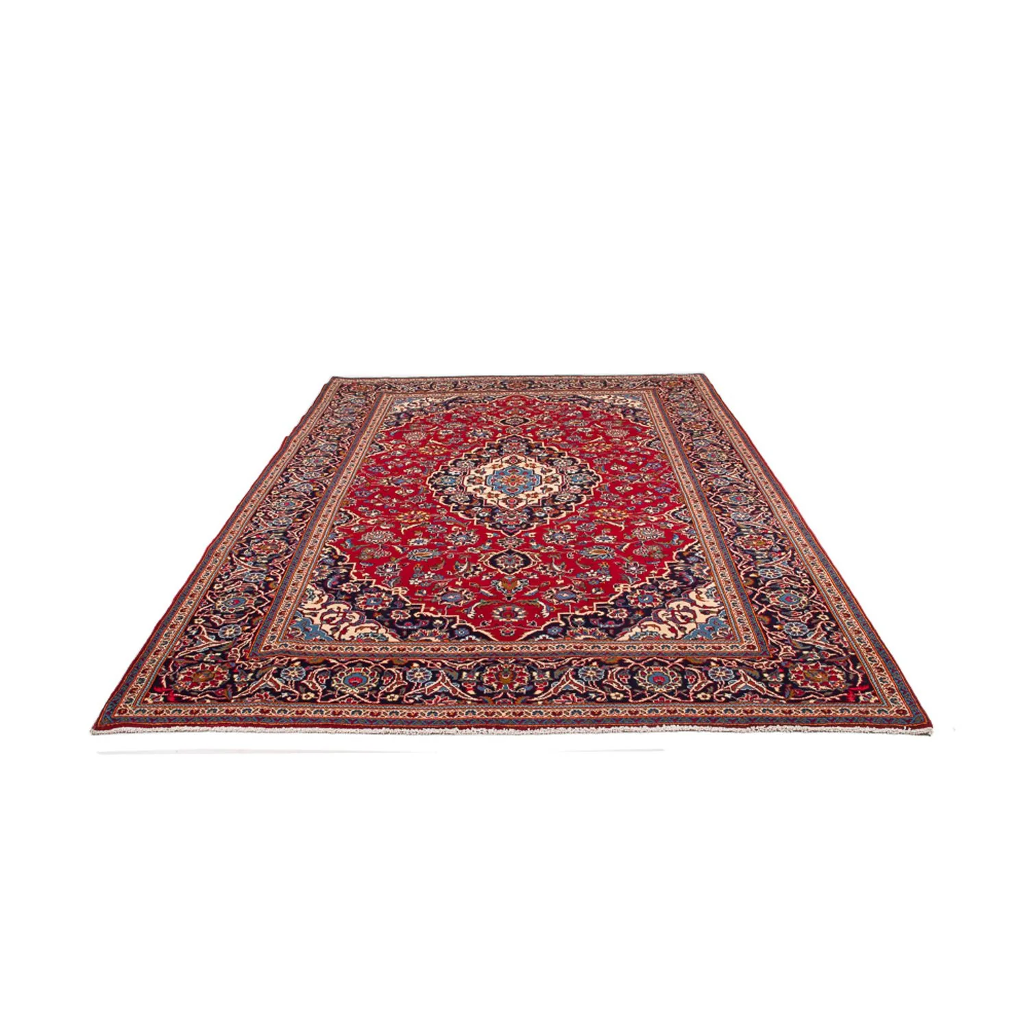 Perserteppich - Keshan - 300 x 208 cm - rot - Image 5