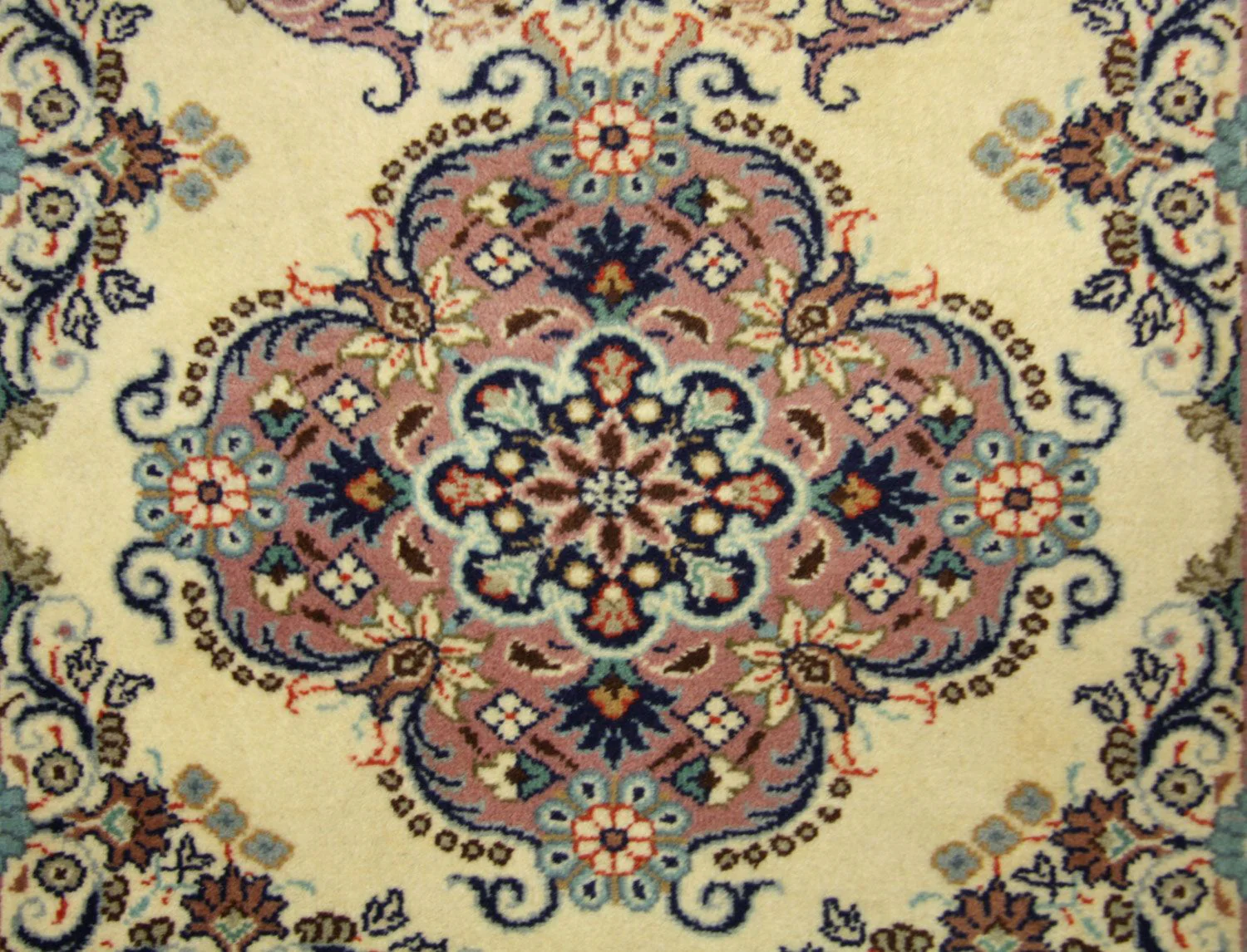 Perserteppich - Keshan 300 x 82 cm - blau - Image 2