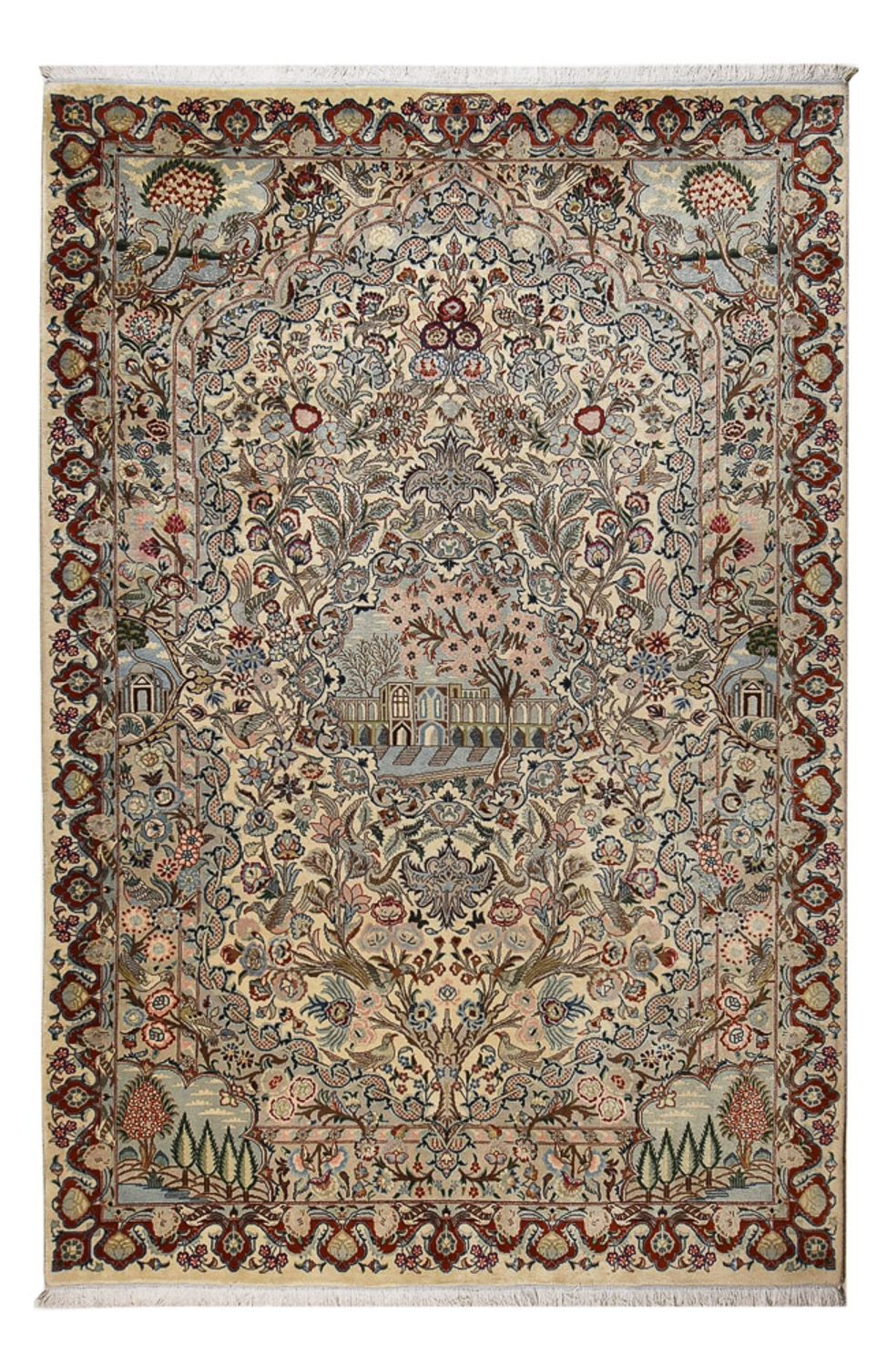 Keshan Teppich 301x201cm - Perserteppich