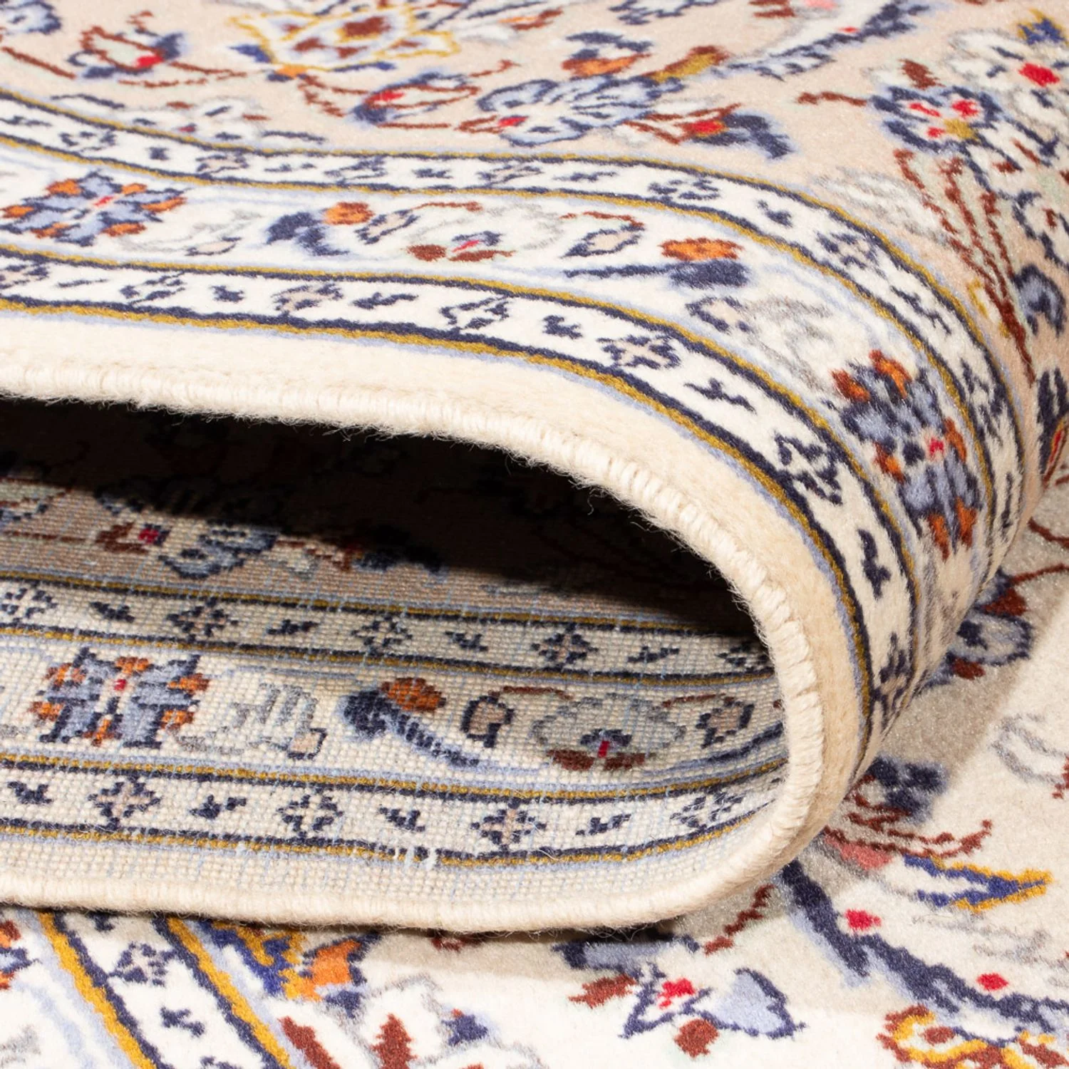 Perserteppich - Keshan - 302 x 194 cm - creme - Image 4