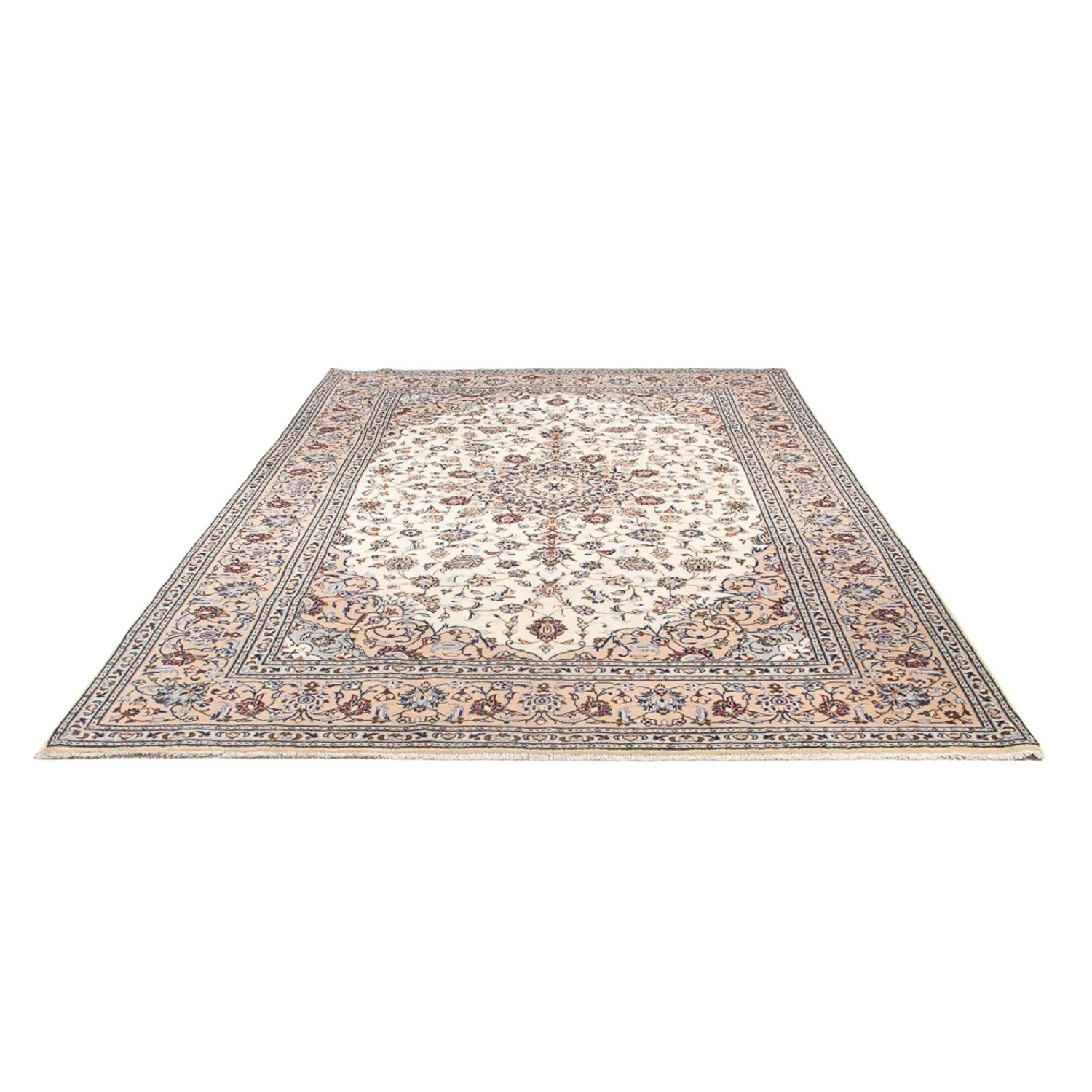 Perserteppich - Keshan - 302 x 199 cm - creme - Image 5