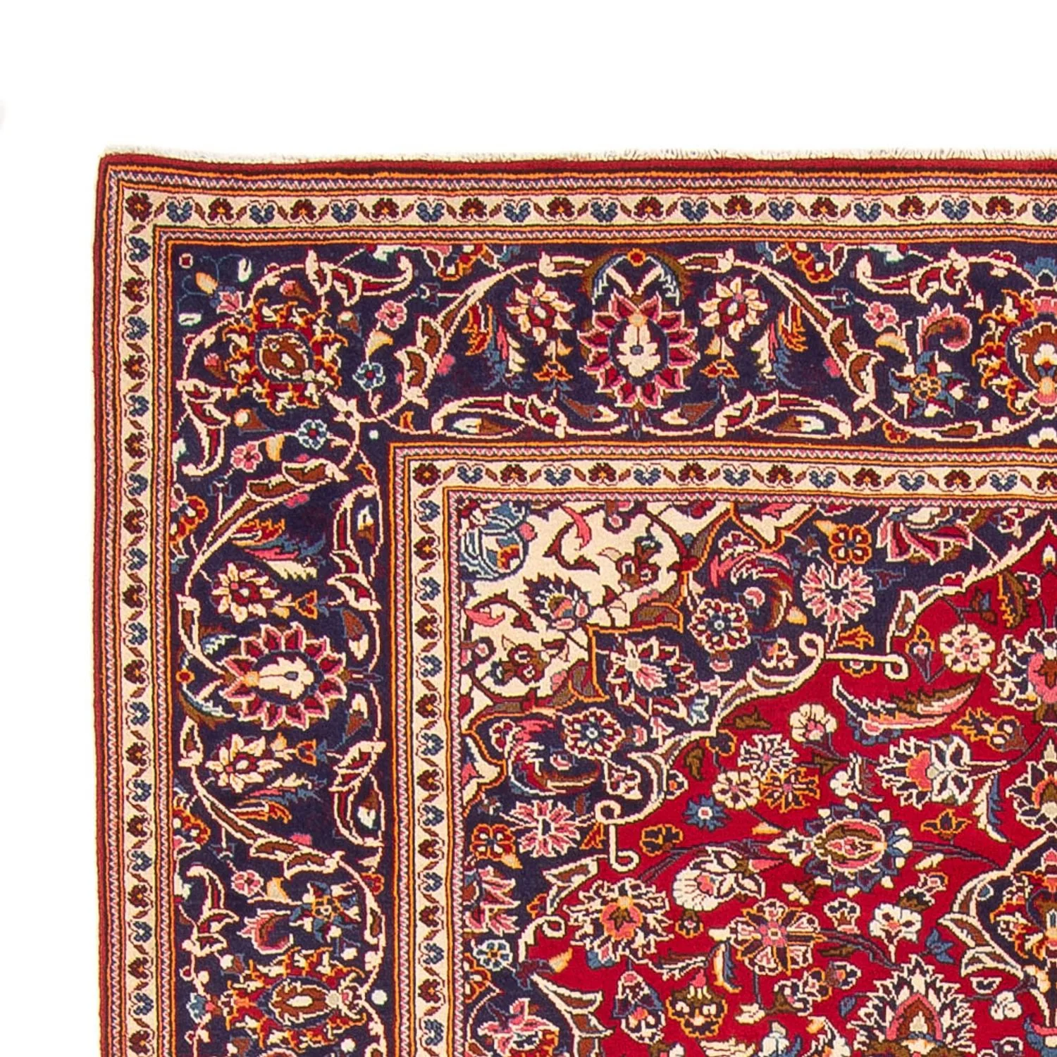 Perserteppich - Keshan - 303 x 202 cm - rot - Image 3