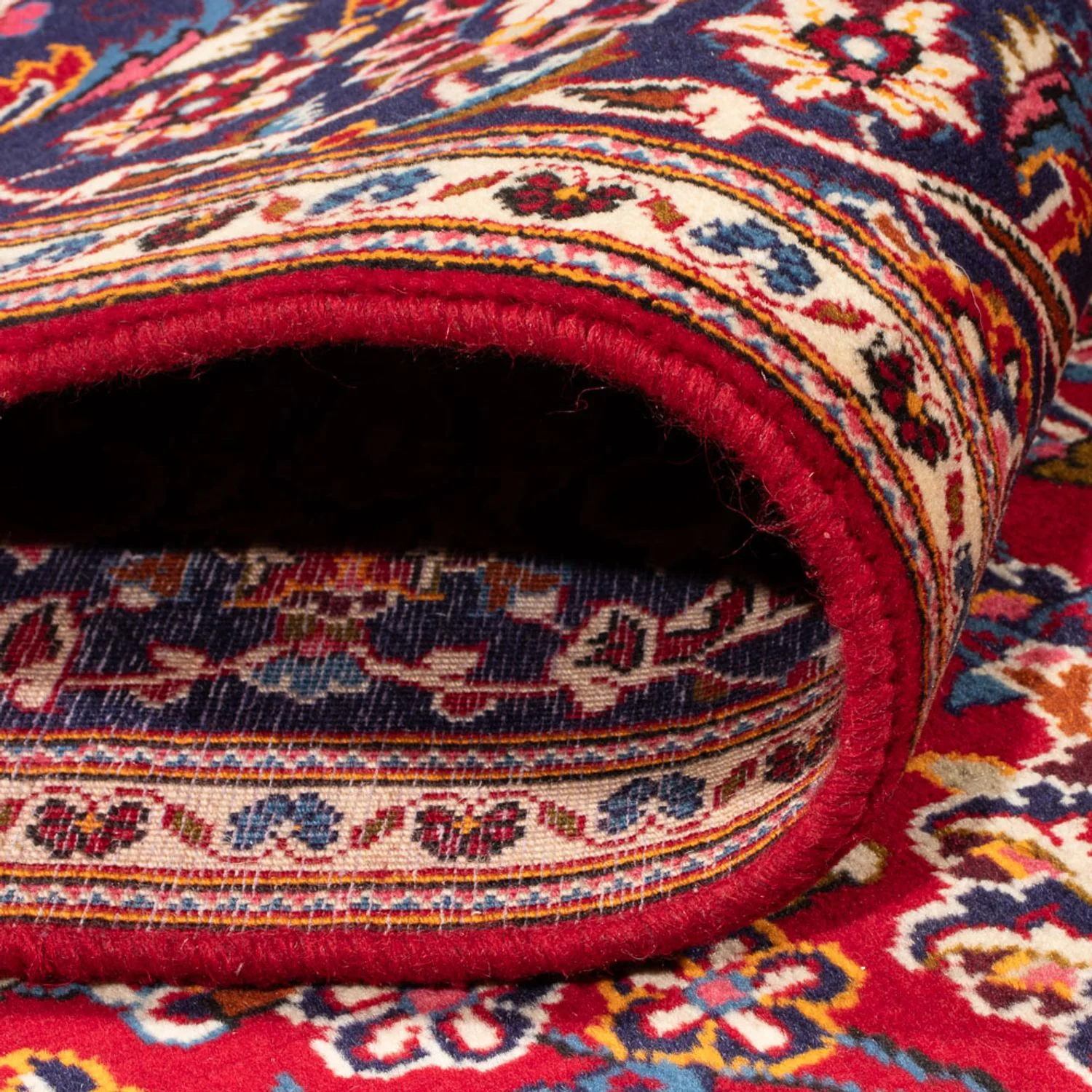 Perserteppich - Keshan - 303 x 202 cm - rot - Image 4