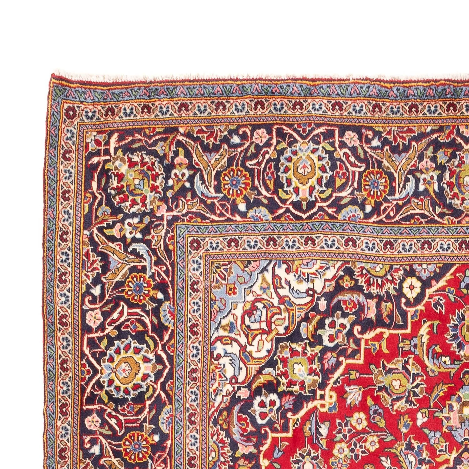 Perserteppich - Keshan - 304 x 195 cm - rot - Image 3