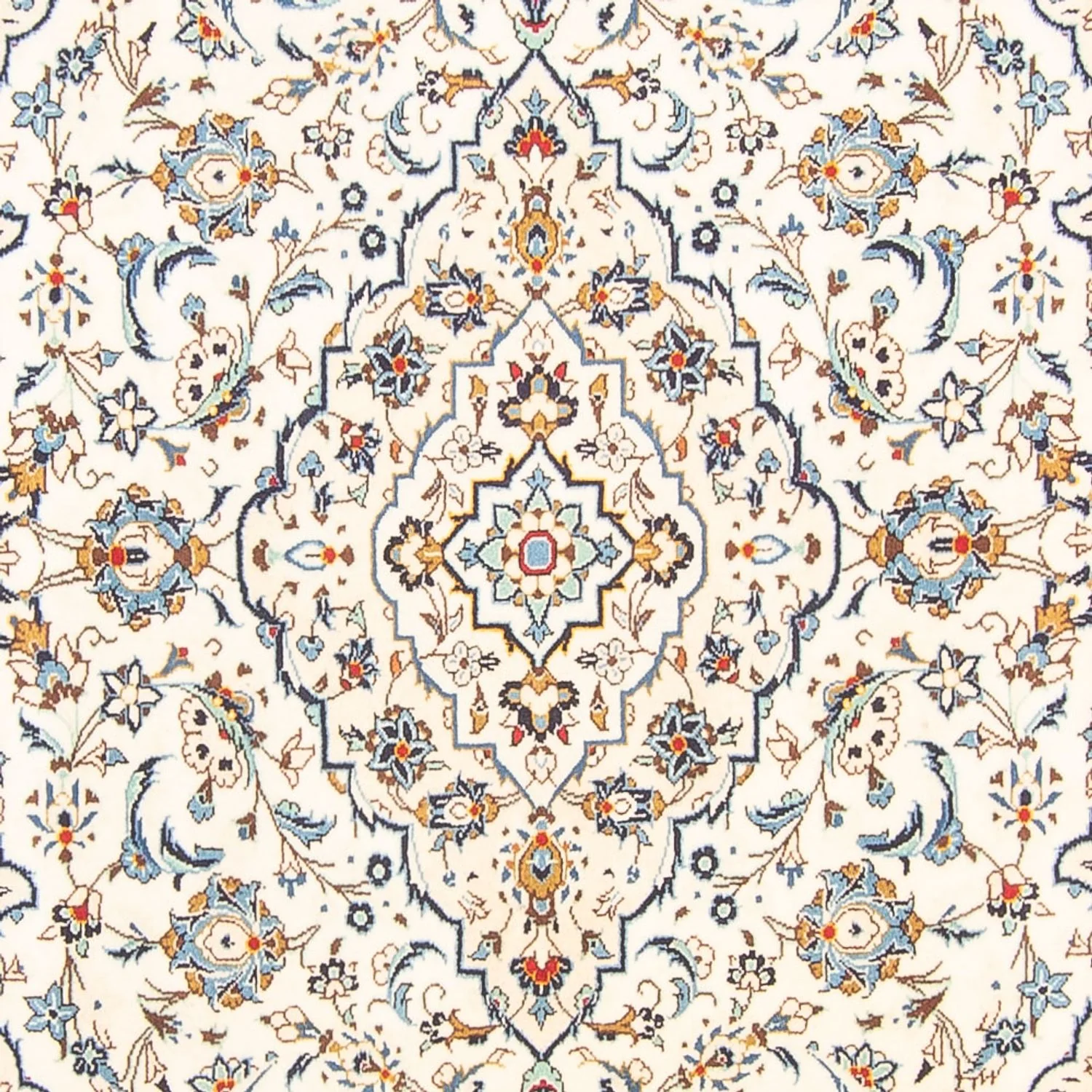 Perserteppich - Keshan - 304 x 196 cm - creme - Image 2