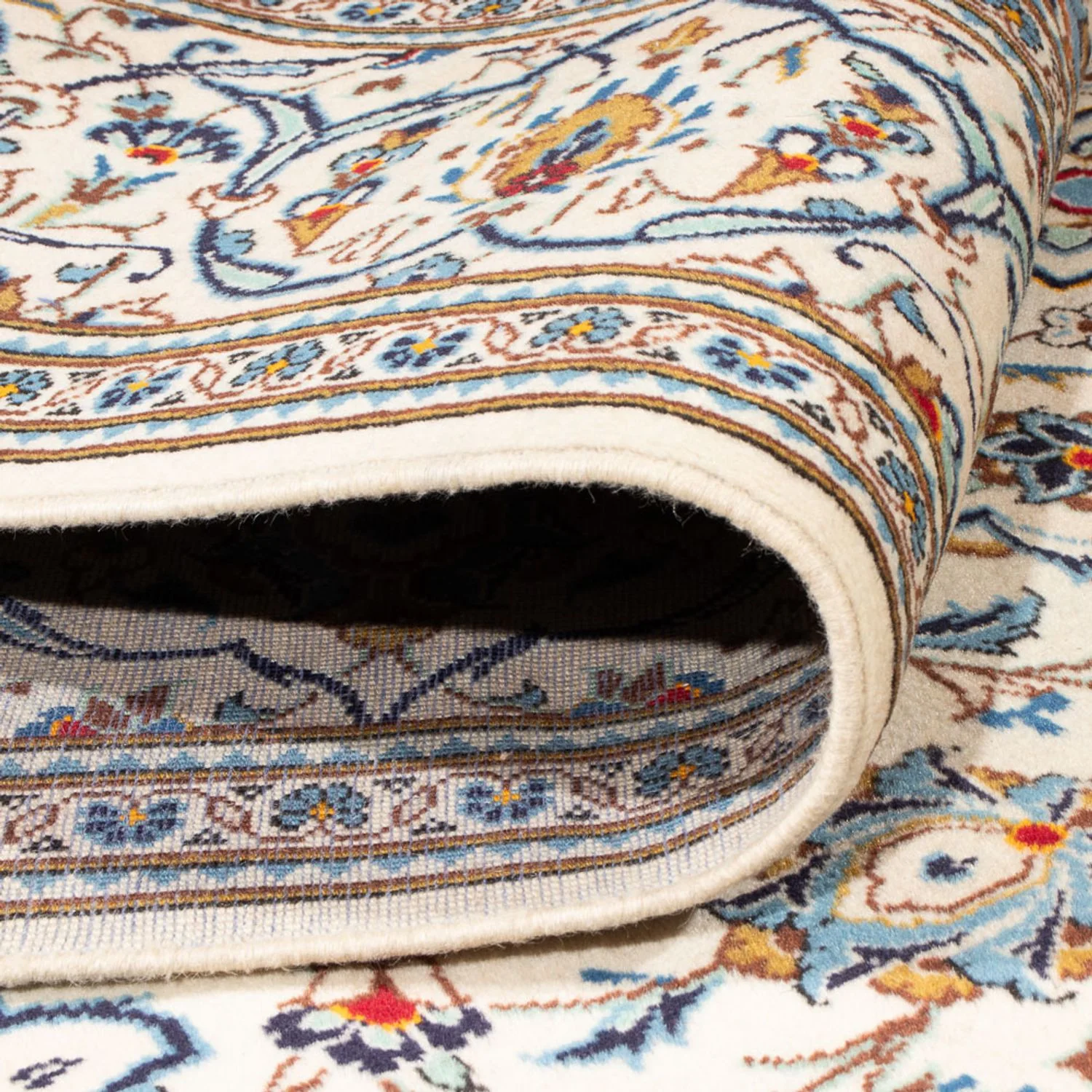Perserteppich - Keshan - 304 x 196 cm - creme - Image 4