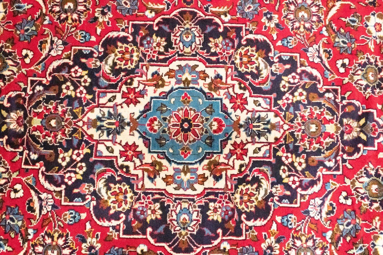 Perserteppich - Keshan 304 x 210 cm - rot - Image 2