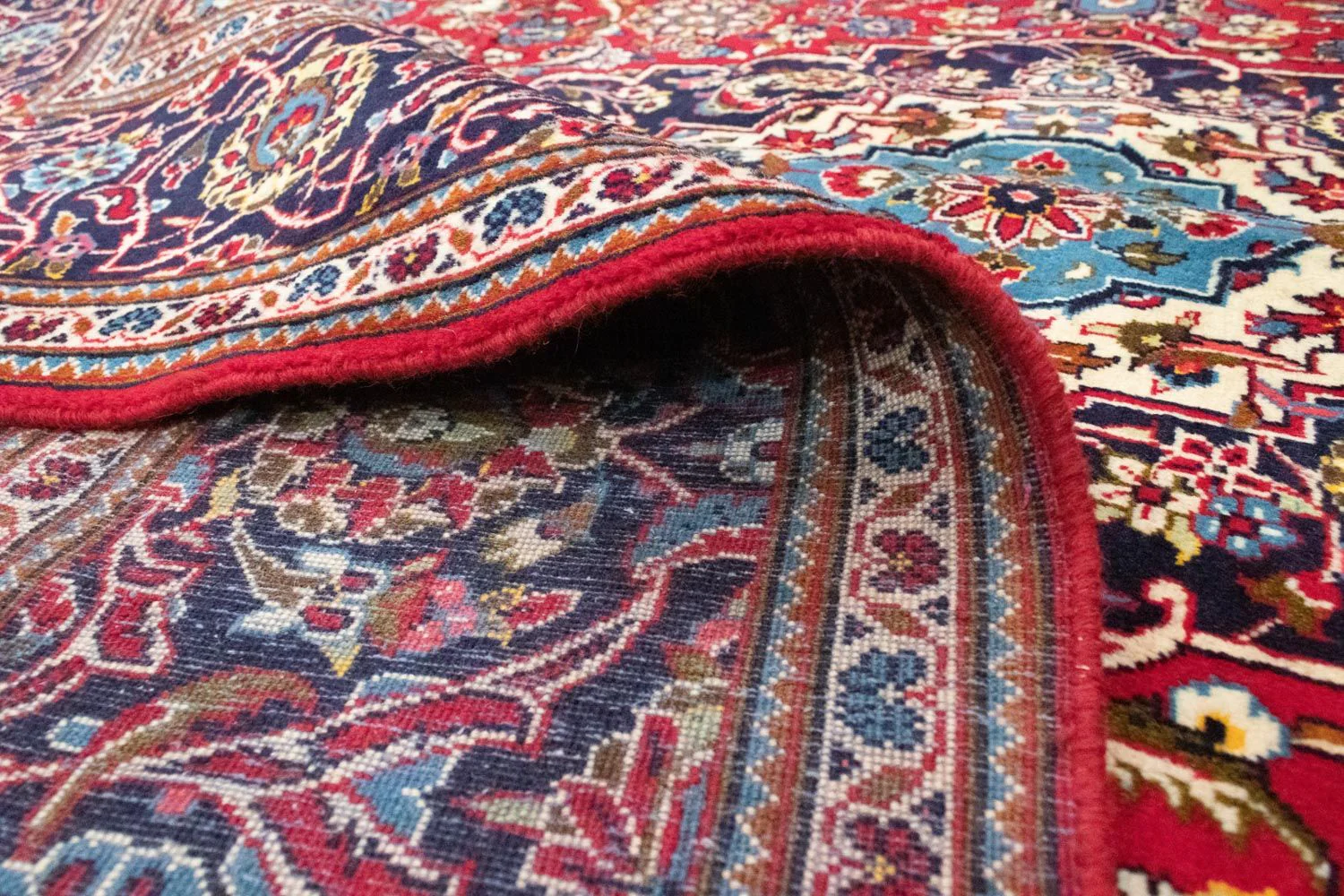 Perserteppich - Keshan 304 x 210 cm - rot - Image 4