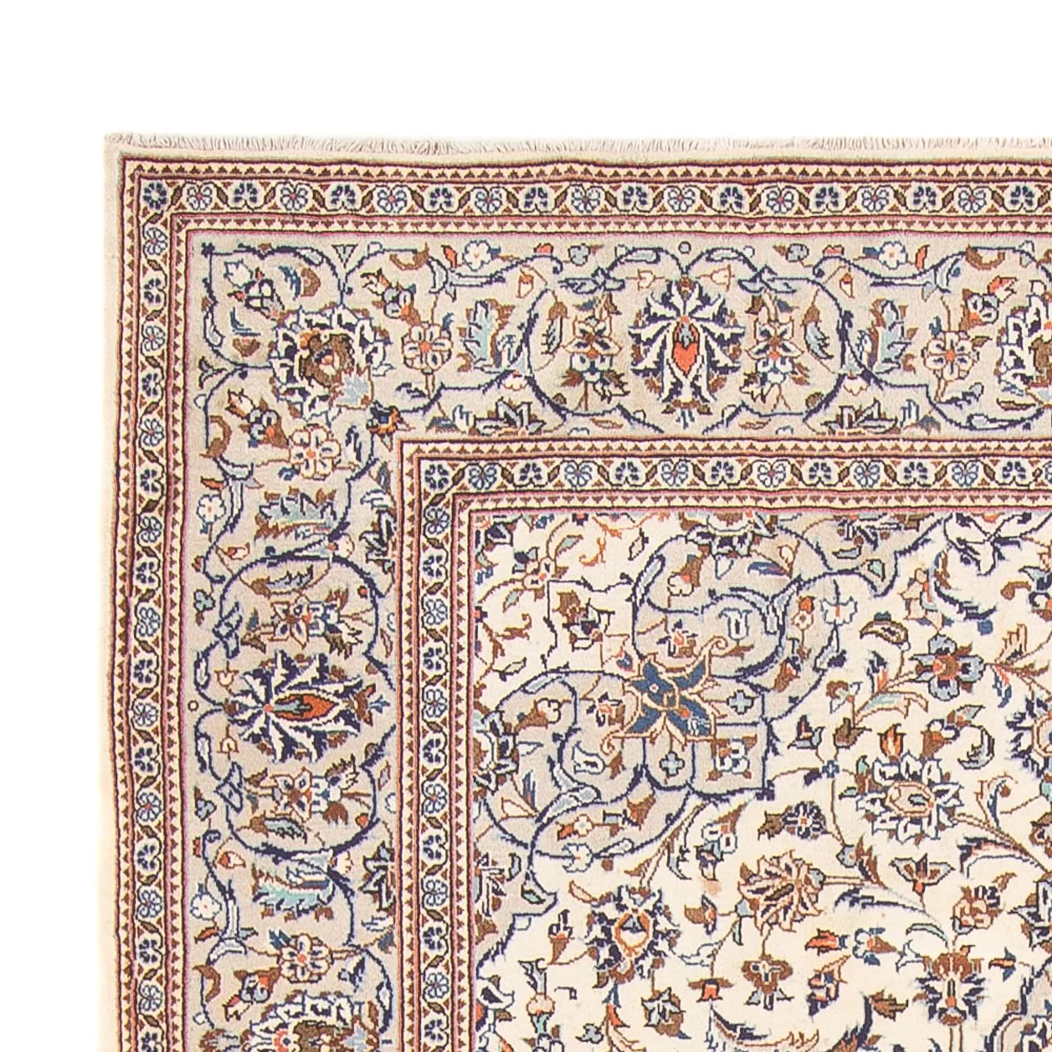 Perserteppich - Keshan - 305 x 198 cm - creme - Image 3