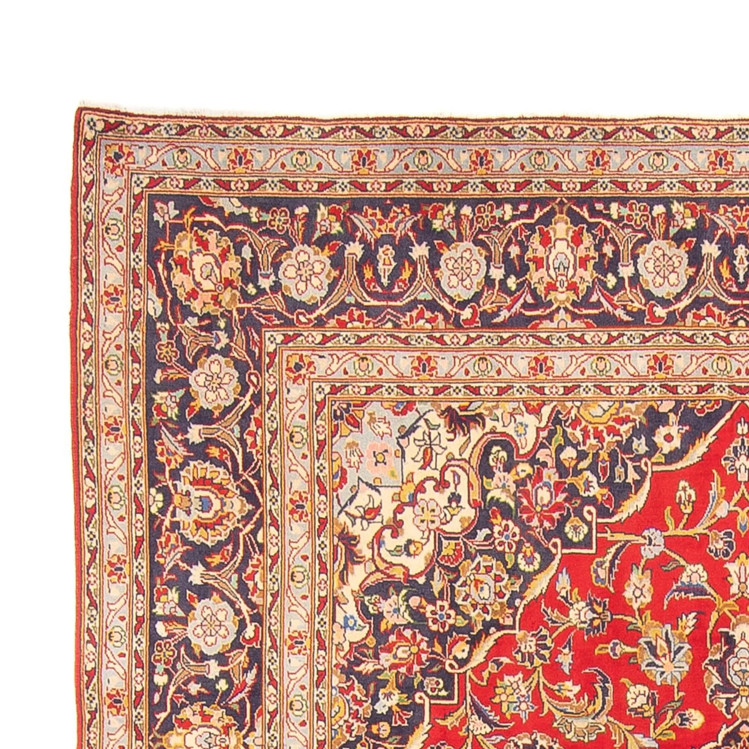 Perserteppich - Keshan - 305 x 200 cm - rot - Image 3