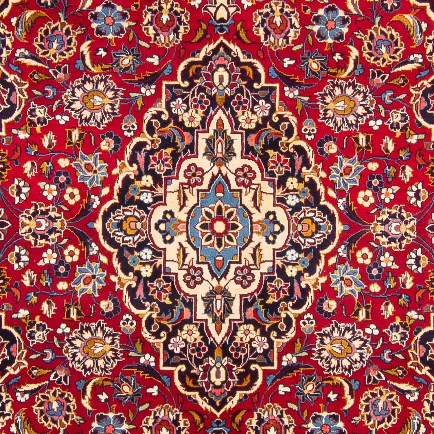 Perserteppich - Keshan - 305 x 204 cm - bordeauxrot - Image 2