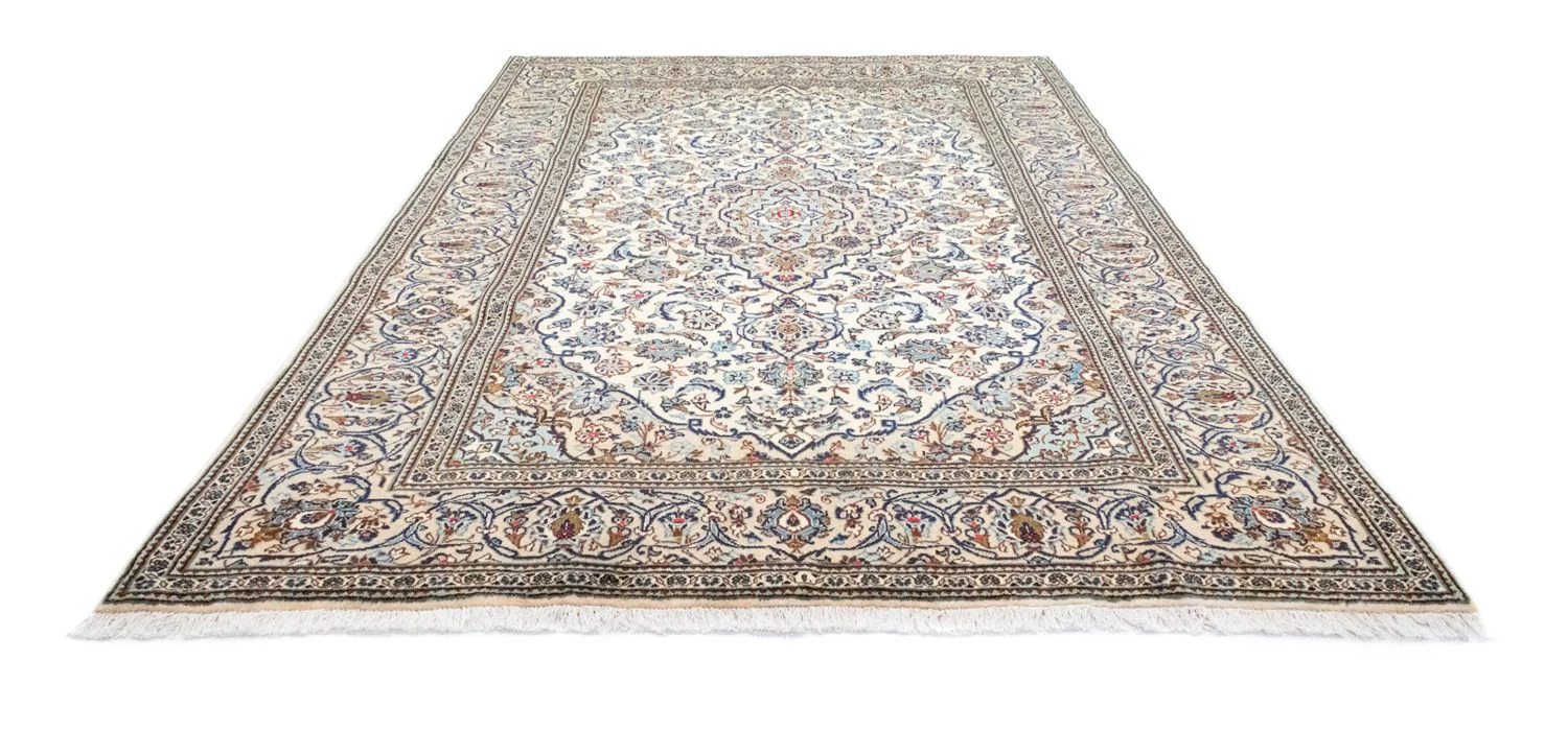 Perserteppich - Keshan 306 x 195 cm - beige - Image 5