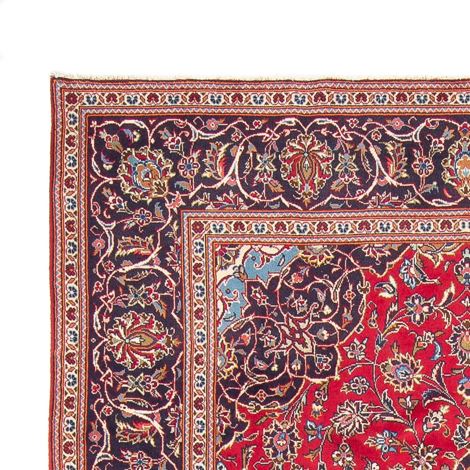 Perserteppich - Keshan - 306 x 198 cm - rot - Image 3