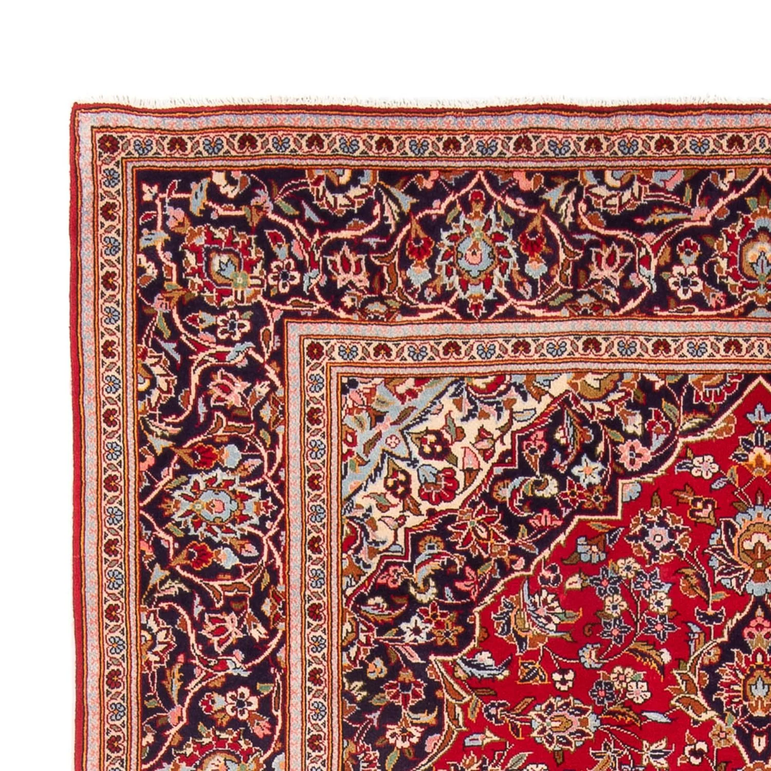 Perserteppich - Keshan - 307 x 203 cm - rot - Image 3