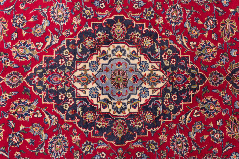 Perserteppich - Keshan - 308 x 204 cm - rot - Image 7