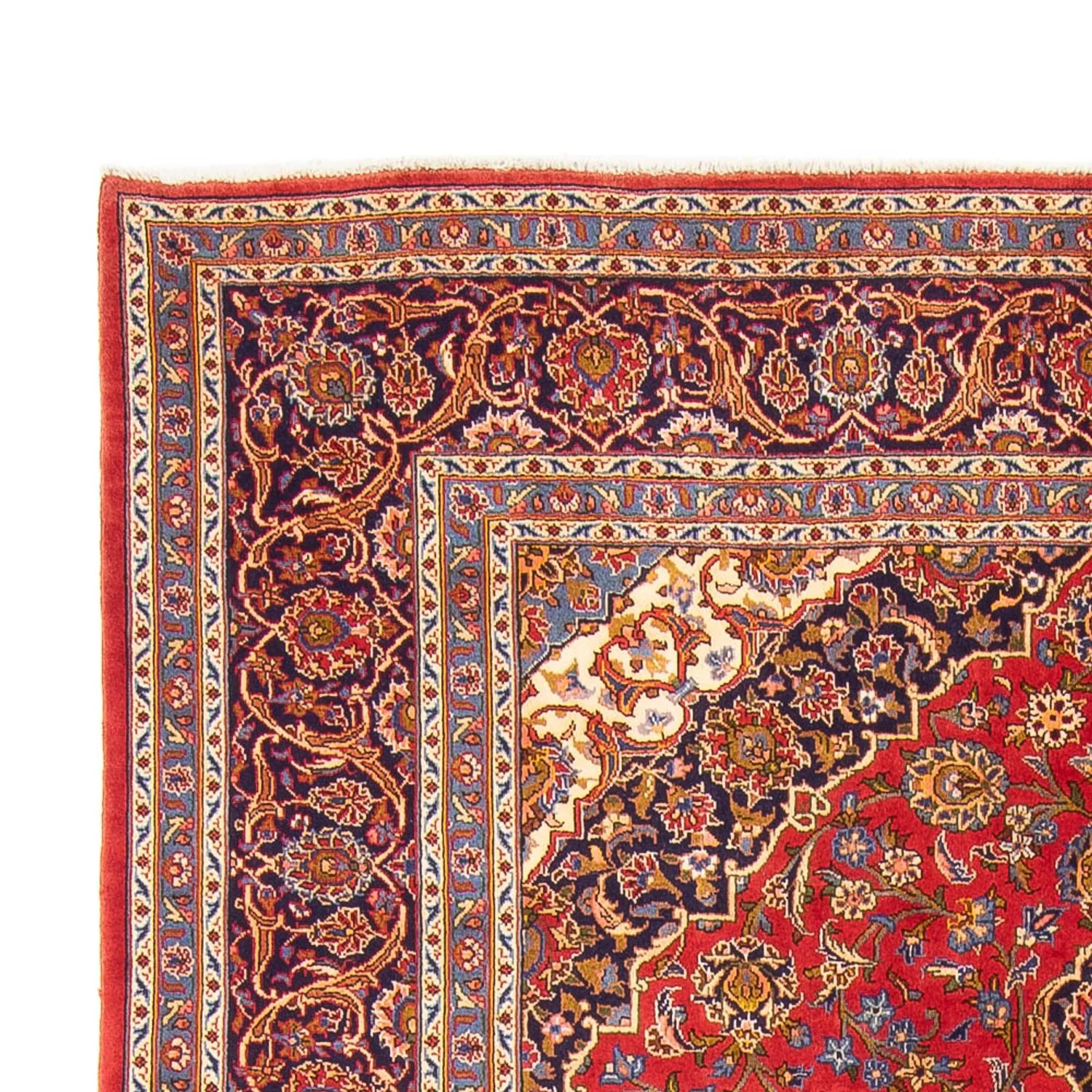 Perserteppich - Keshan - 309 x 212 cm - rot - Image 3