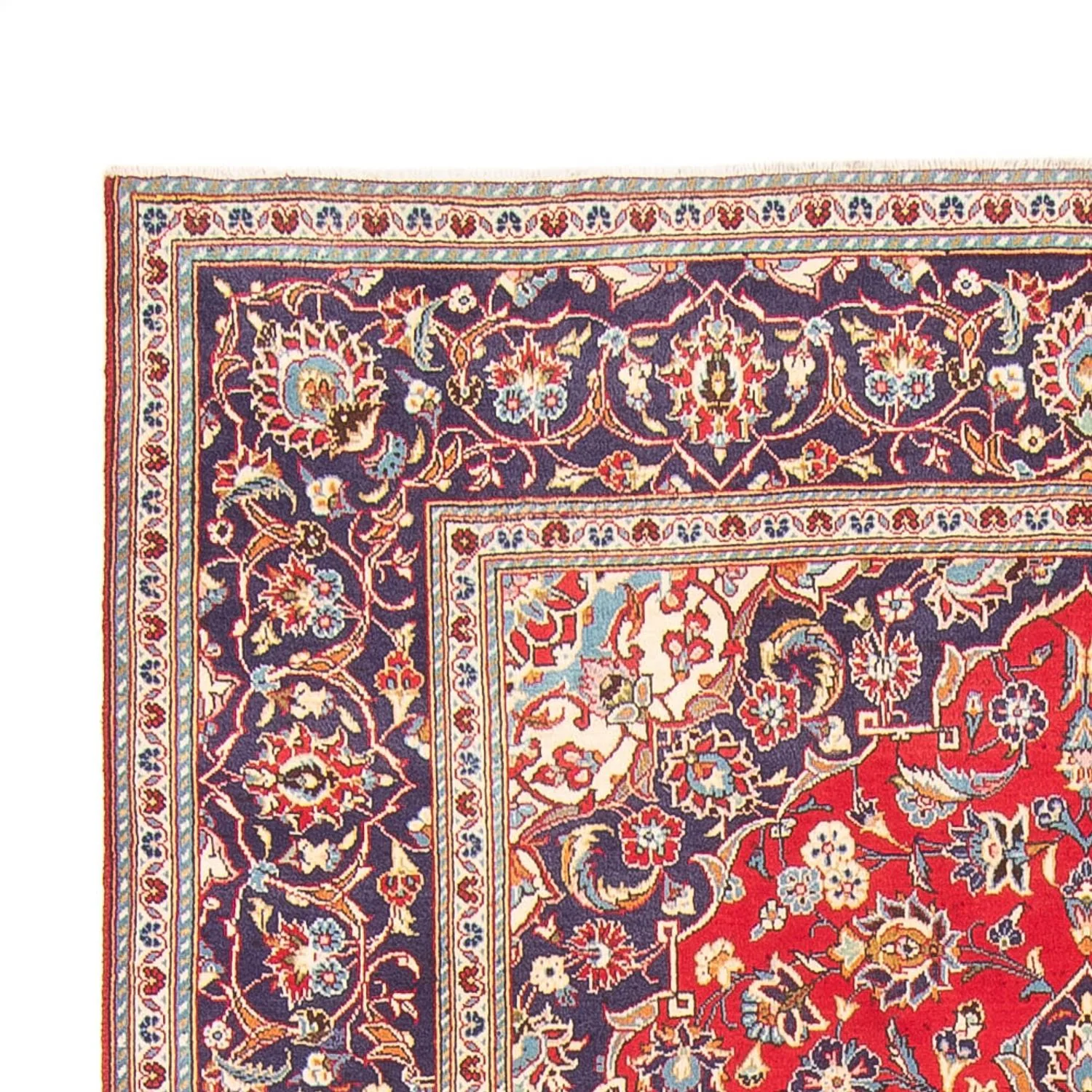 Perserteppich - Keshan - 310 x 192 cm - rot - Image 3