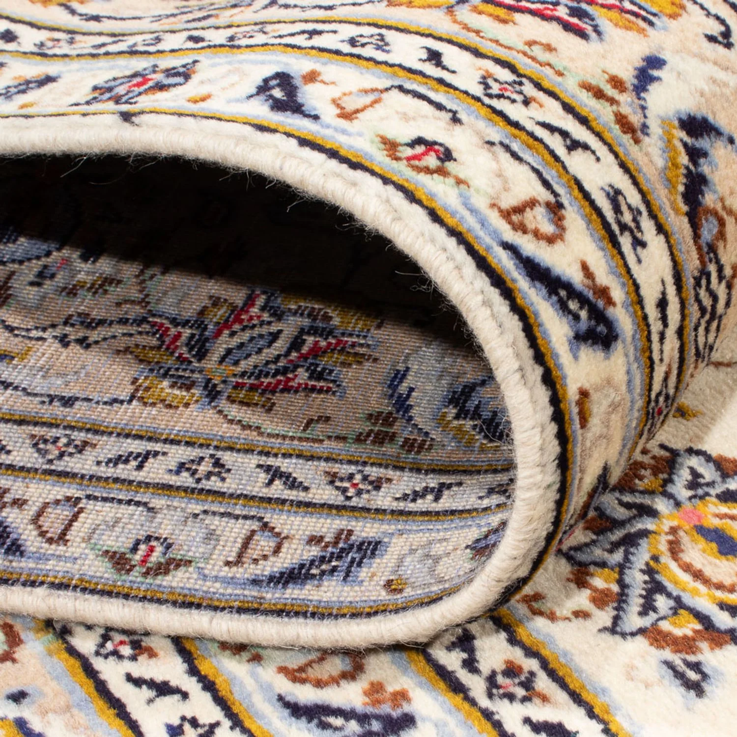 Perserteppich - Keshan - 310 x 197 cm - creme - Image 4