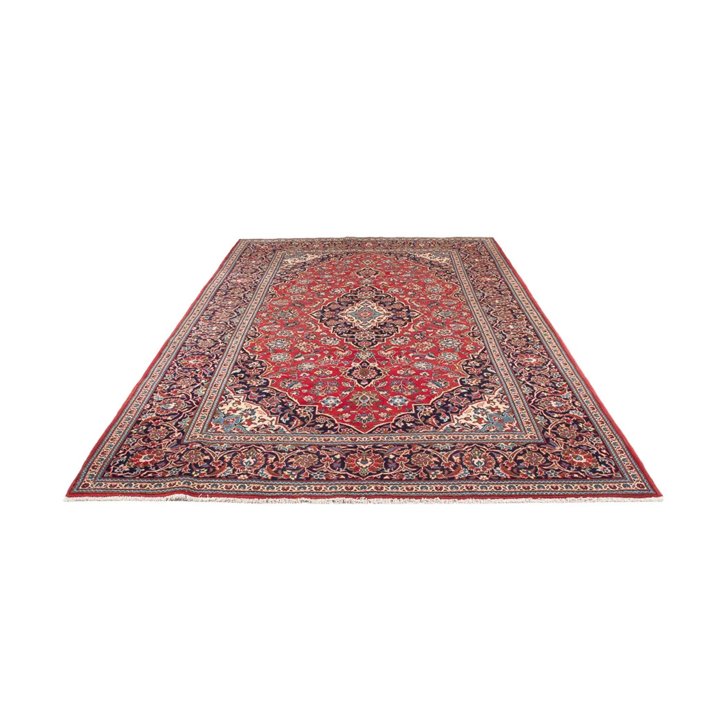 Perserteppich - Keshan - 310 x 198 cm - rot - Image 5