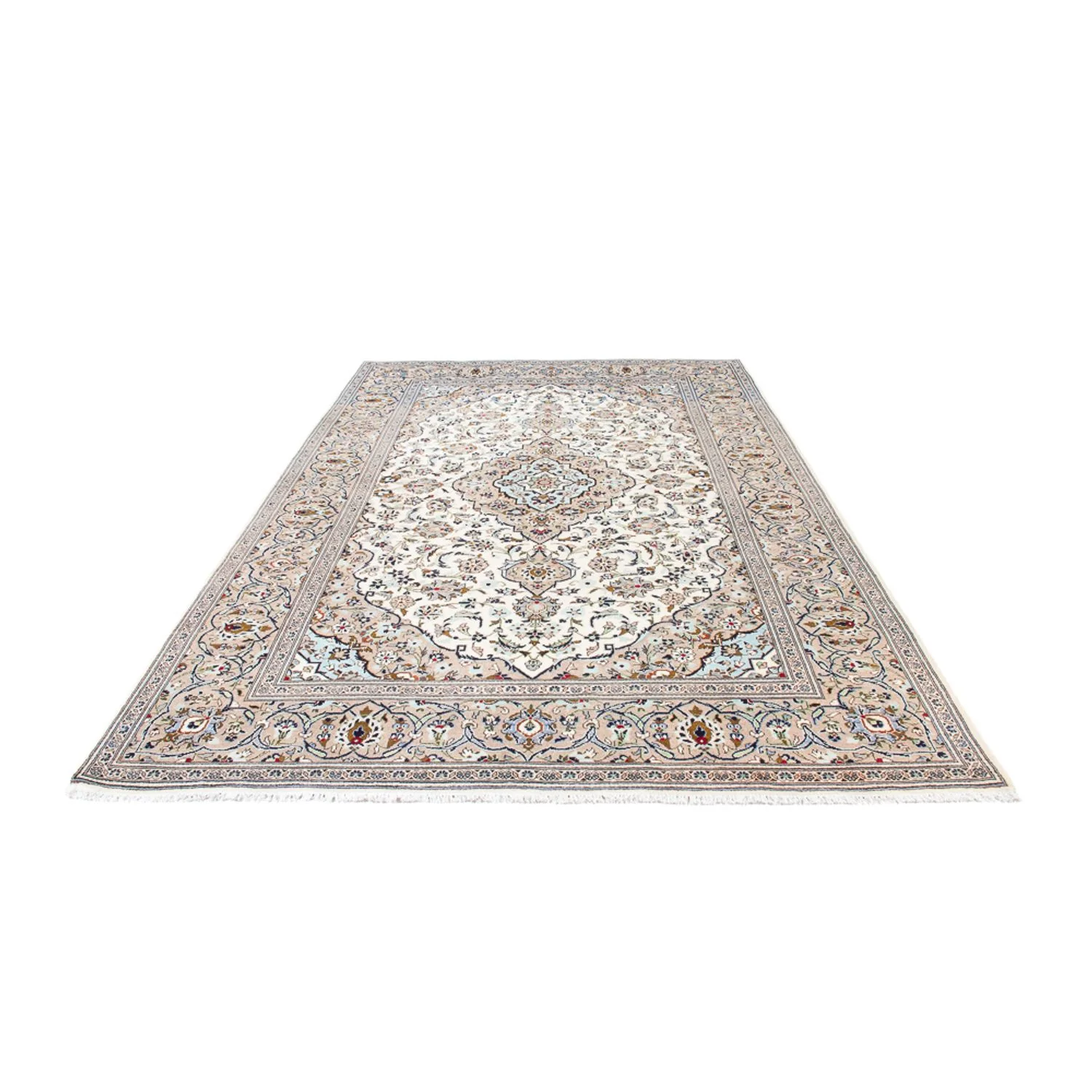 Perserteppich - Keshan - 310 x 200 cm - creme - Image 5