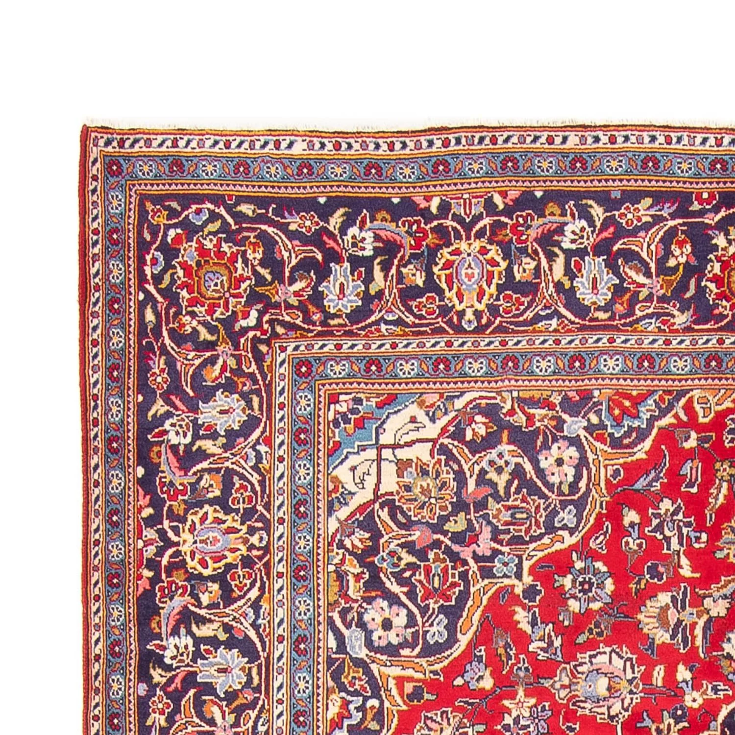 Perserteppich - Keshan - 310 x 200 cm - rot - Image 3