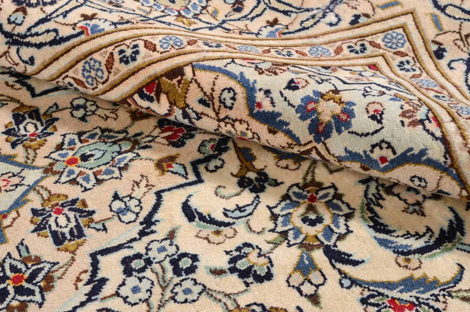 Perserteppich - Keshan 314 x 192 cm - beige - Image 4