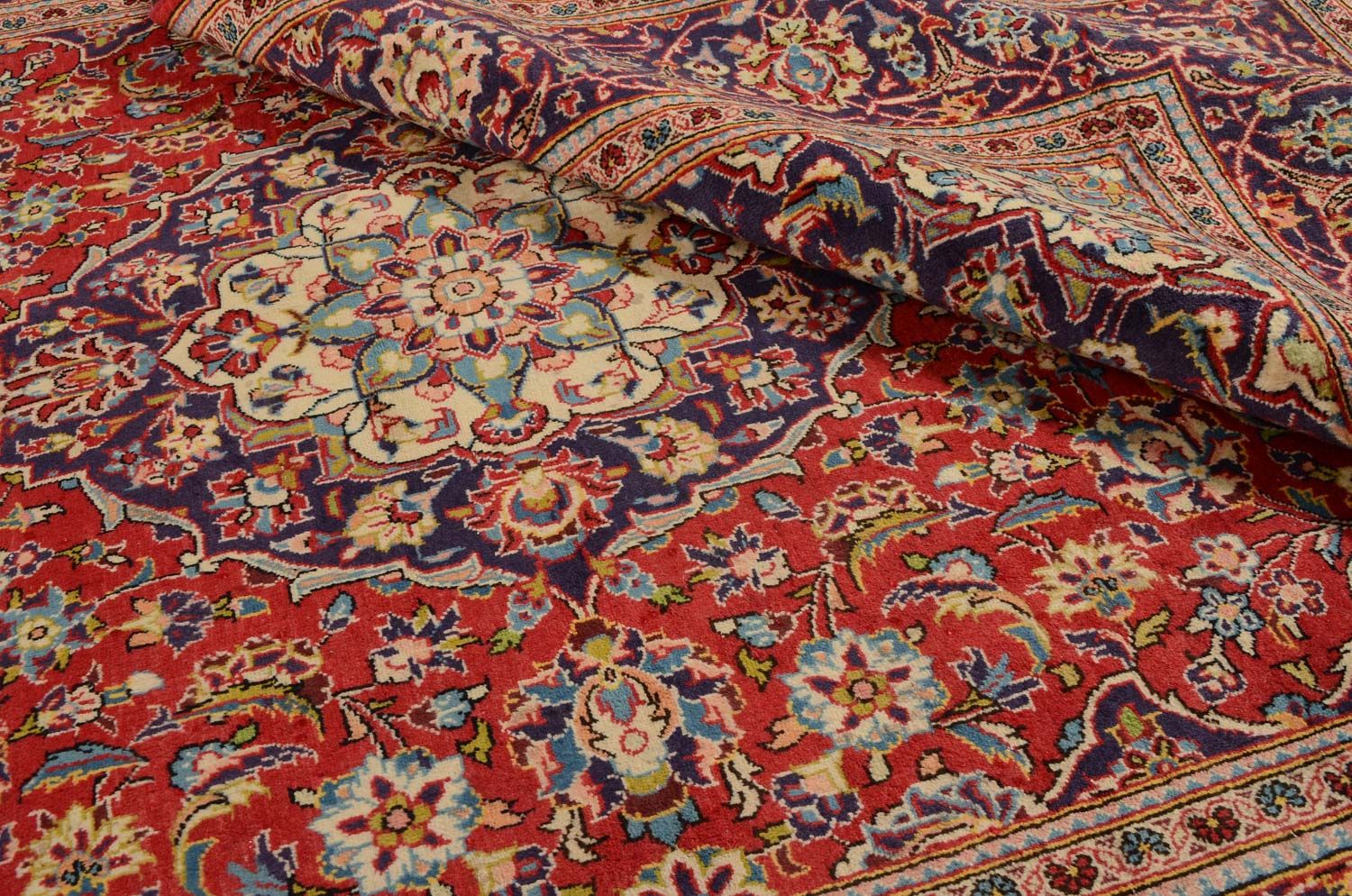 Perserteppich - Keshan 315 x 197 cm - rot - Image 4
