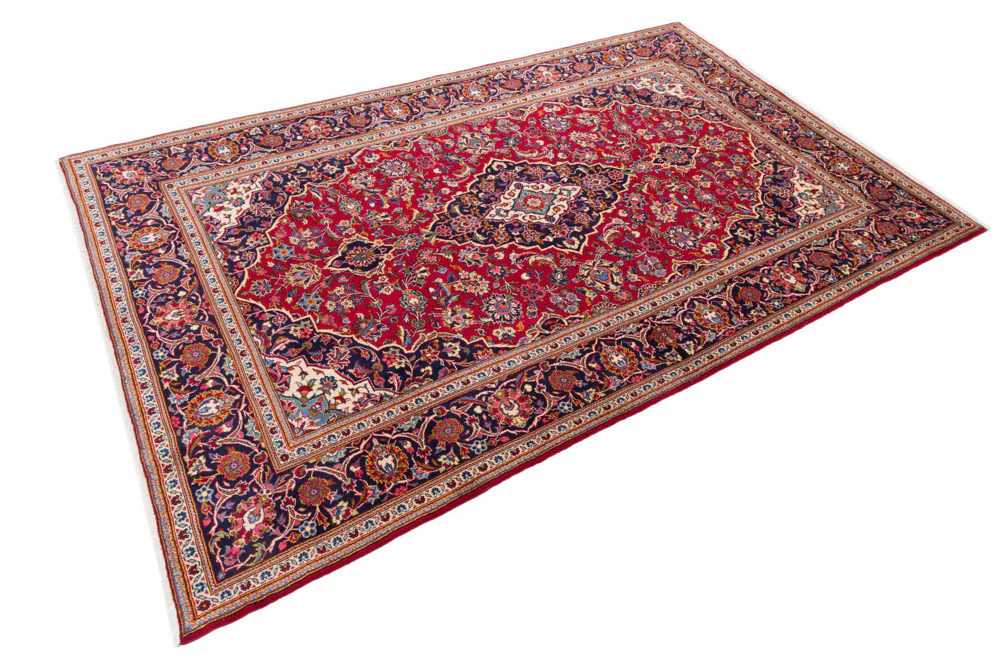 Perserteppich - Keshan - 315 x 200 cm - rot - Image 2
