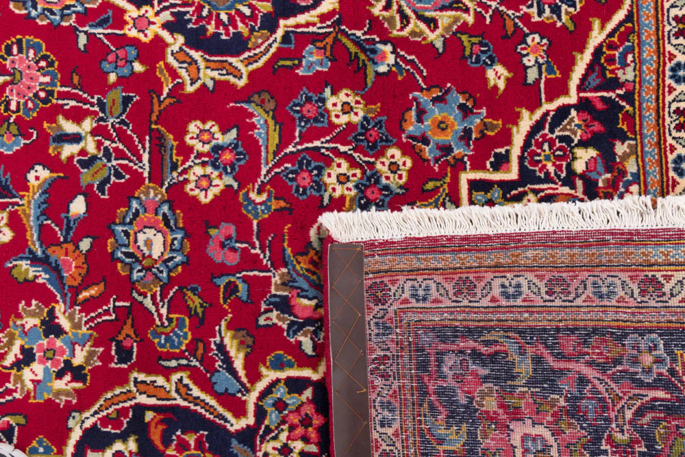 Perserteppich - Keshan - 315 x 200 cm - rot - Image 6