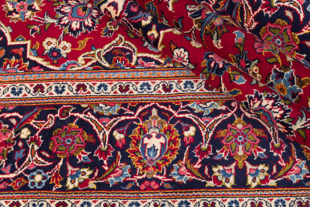 Perserteppich - Keshan - 315 x 200 cm - rot - Image 8