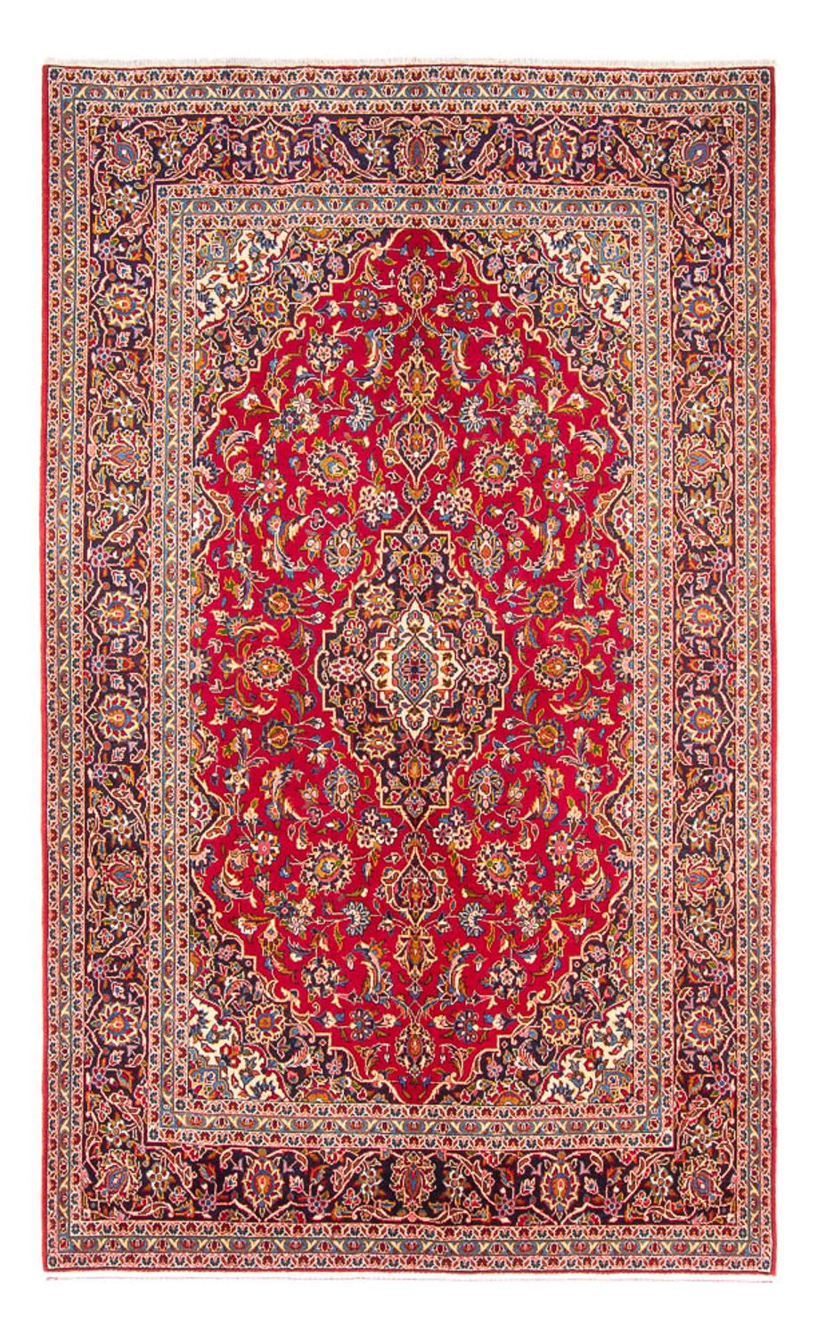 Perserteppich - Keshan - 316 x 207 cm - rot