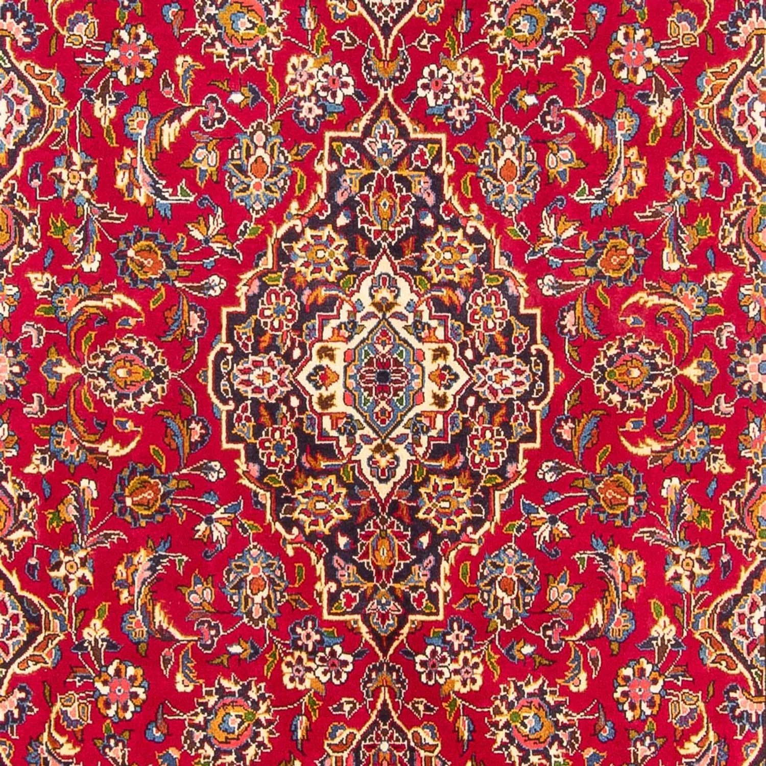 Perserteppich - Keshan - 316 x 207 cm - rot - Image 2